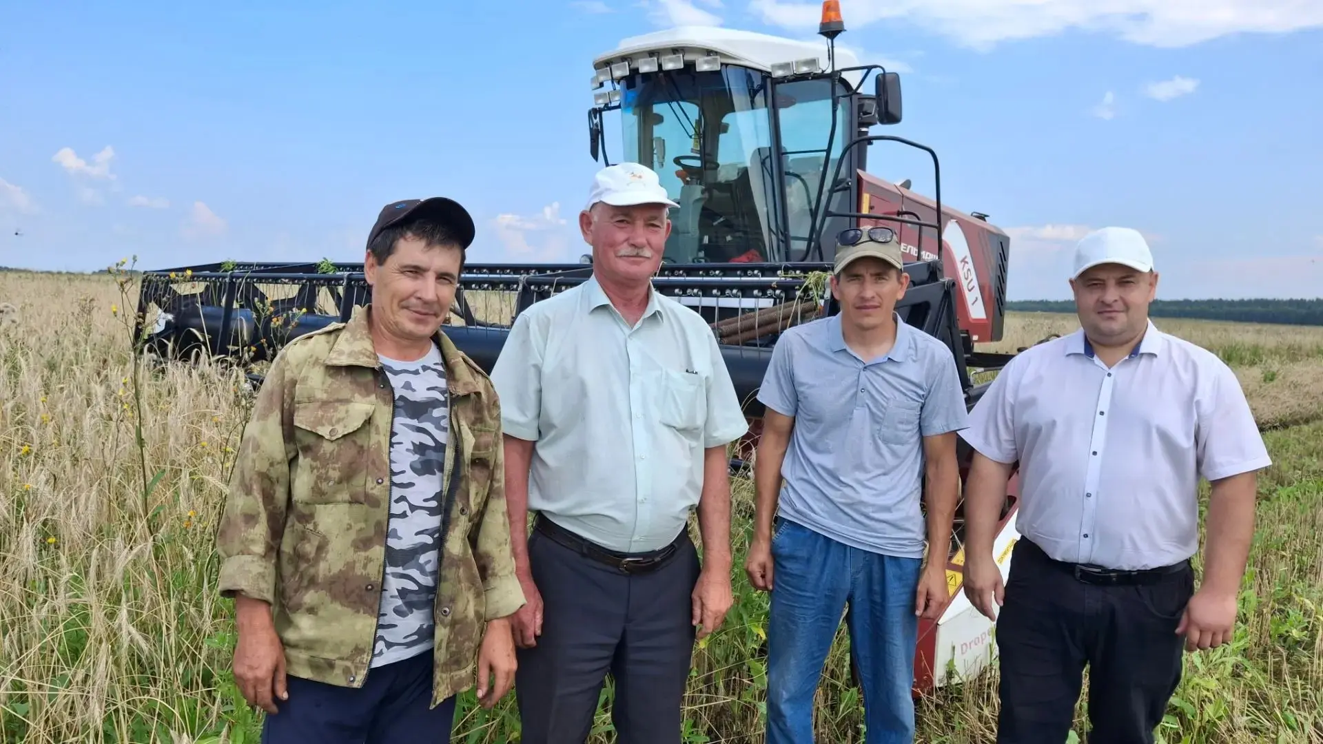 В Балтачевском районе началась уборка зерновых