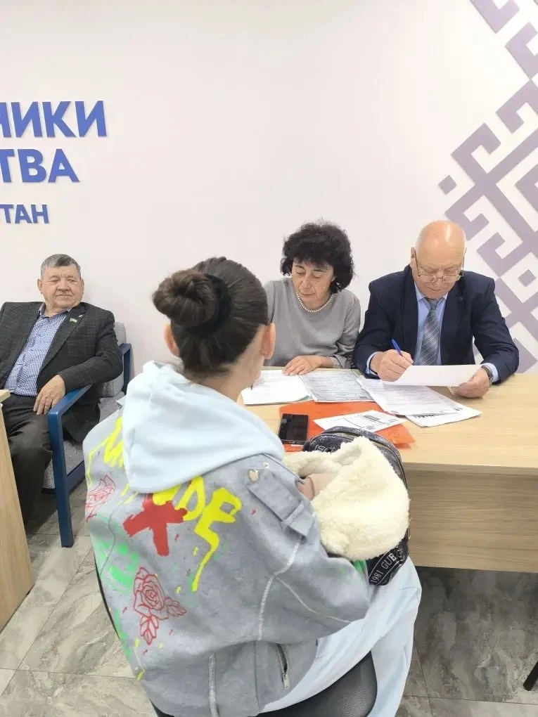 2 июня прошел прием граждан в филиале Госфонда Защитники Отечества в г. Уфа. Ведущий сп...