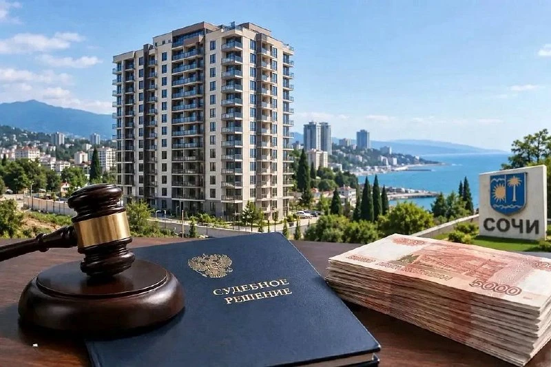 Суд взыскал более 80 миллионов рублей ущерба от самовольного строительства в Сочи