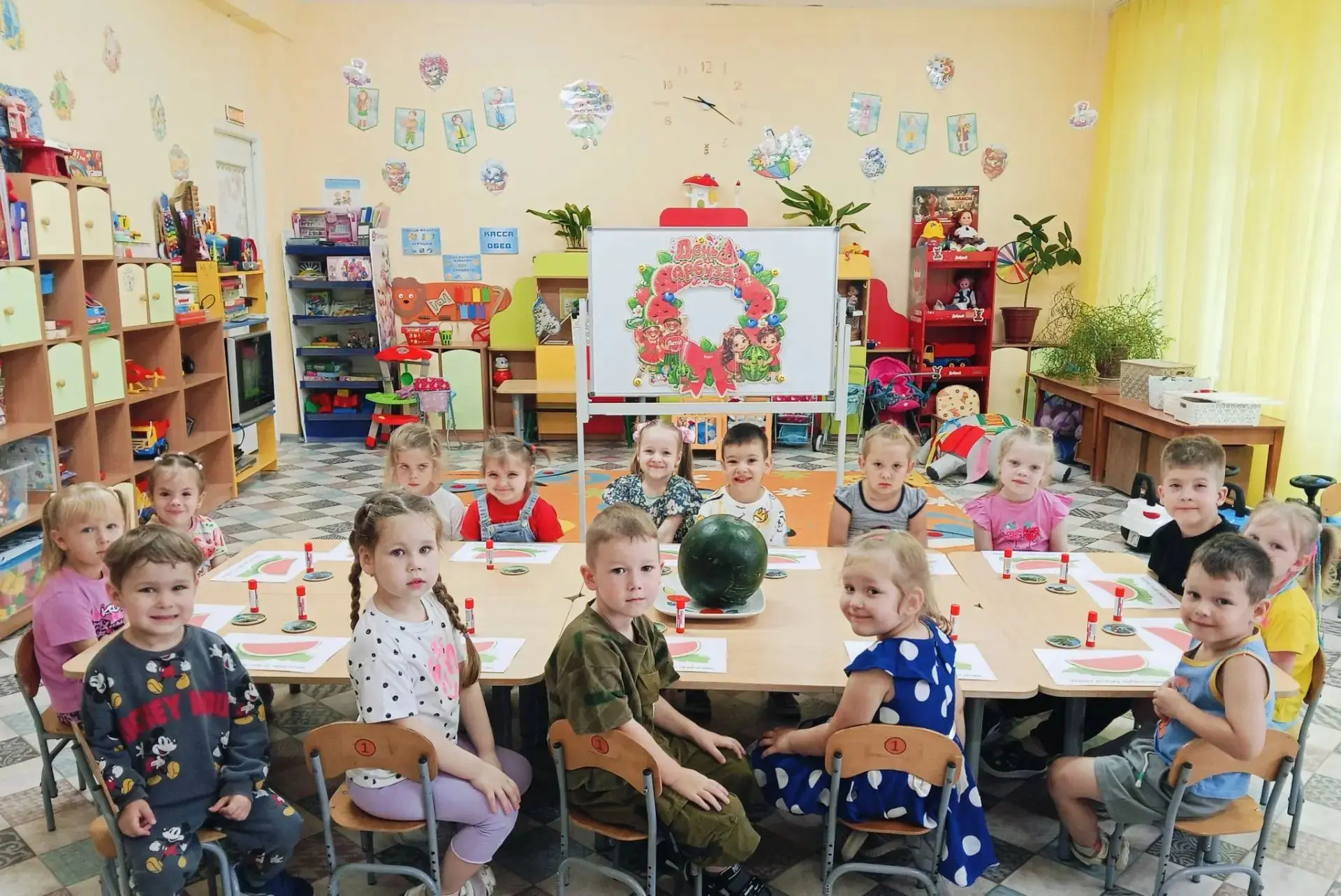 🍉 Сегодня в нашем саду прошло замечательное мероприятие — День арбуза! 🍉