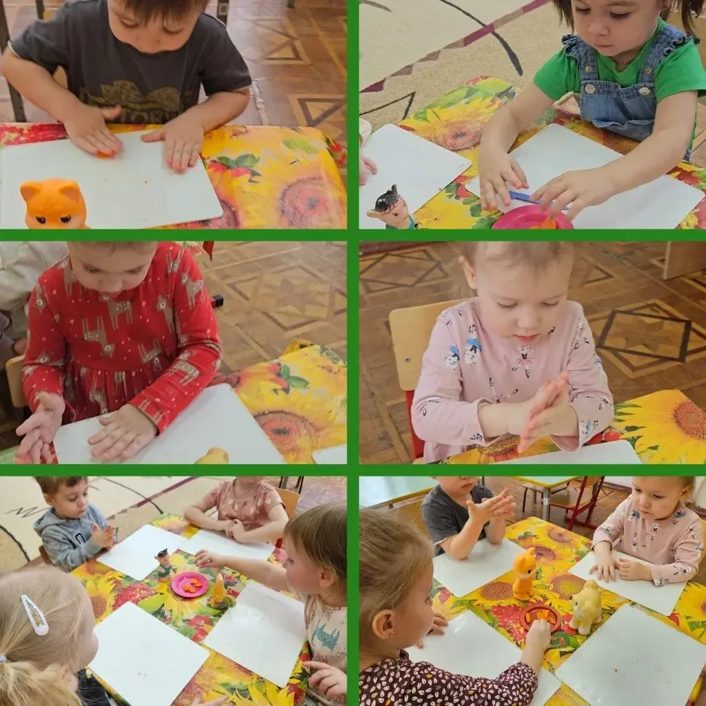 Лепка «Печенье для зверят».