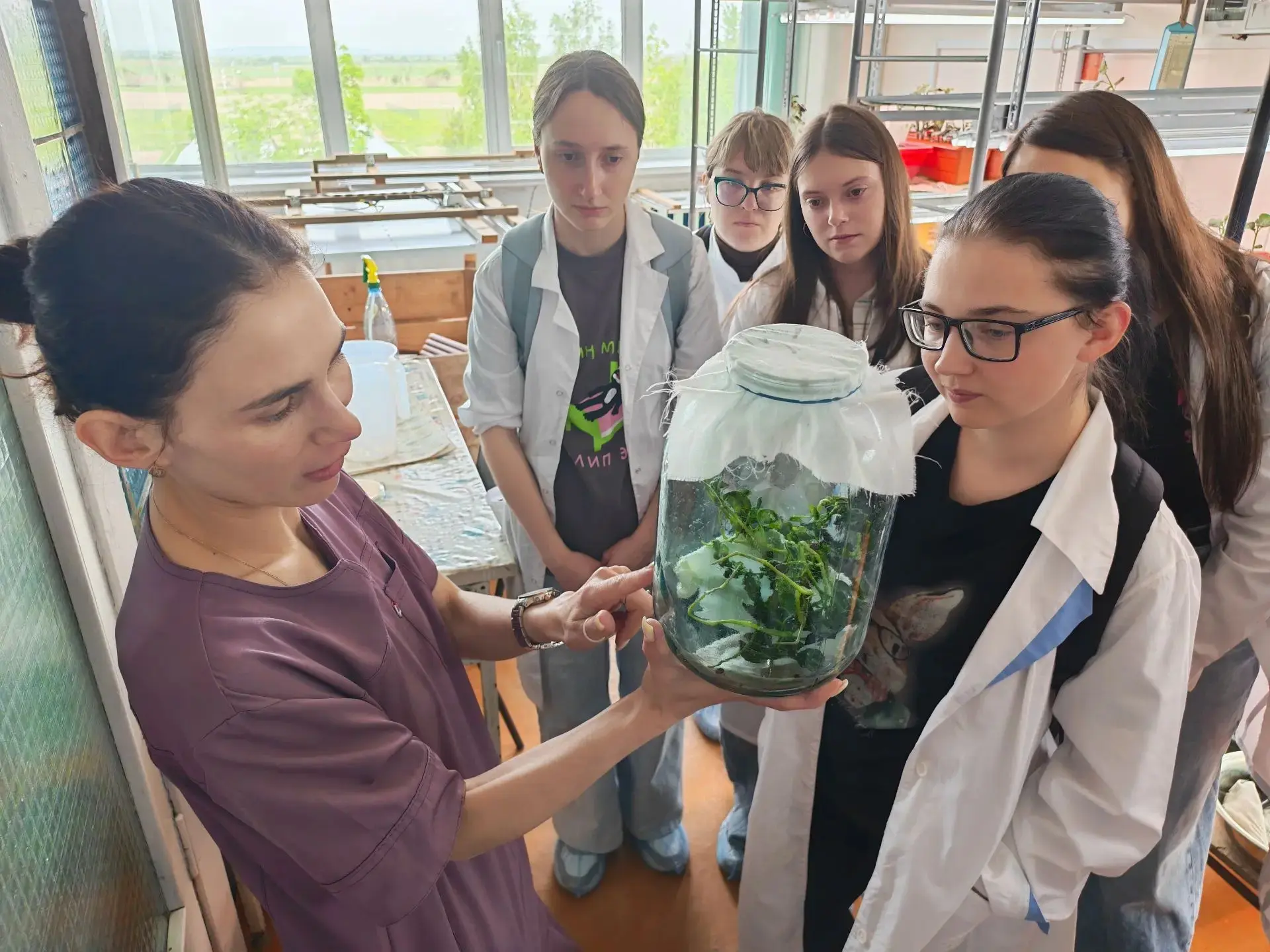 🧬 Генетика на практике: будущие ветеринары и зоотехники — в мире ДНК-технологий  21 мая студенты 1 к