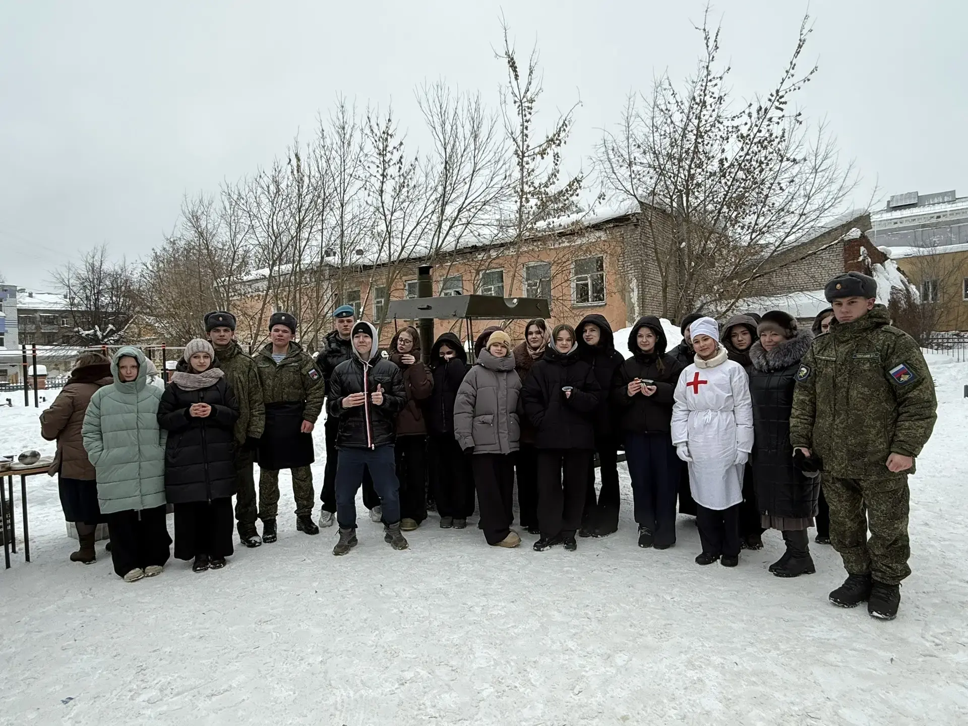 19 февраля в нашей гимназии было жарко от душевного тепла!   Главным событием дня стал праздник солд