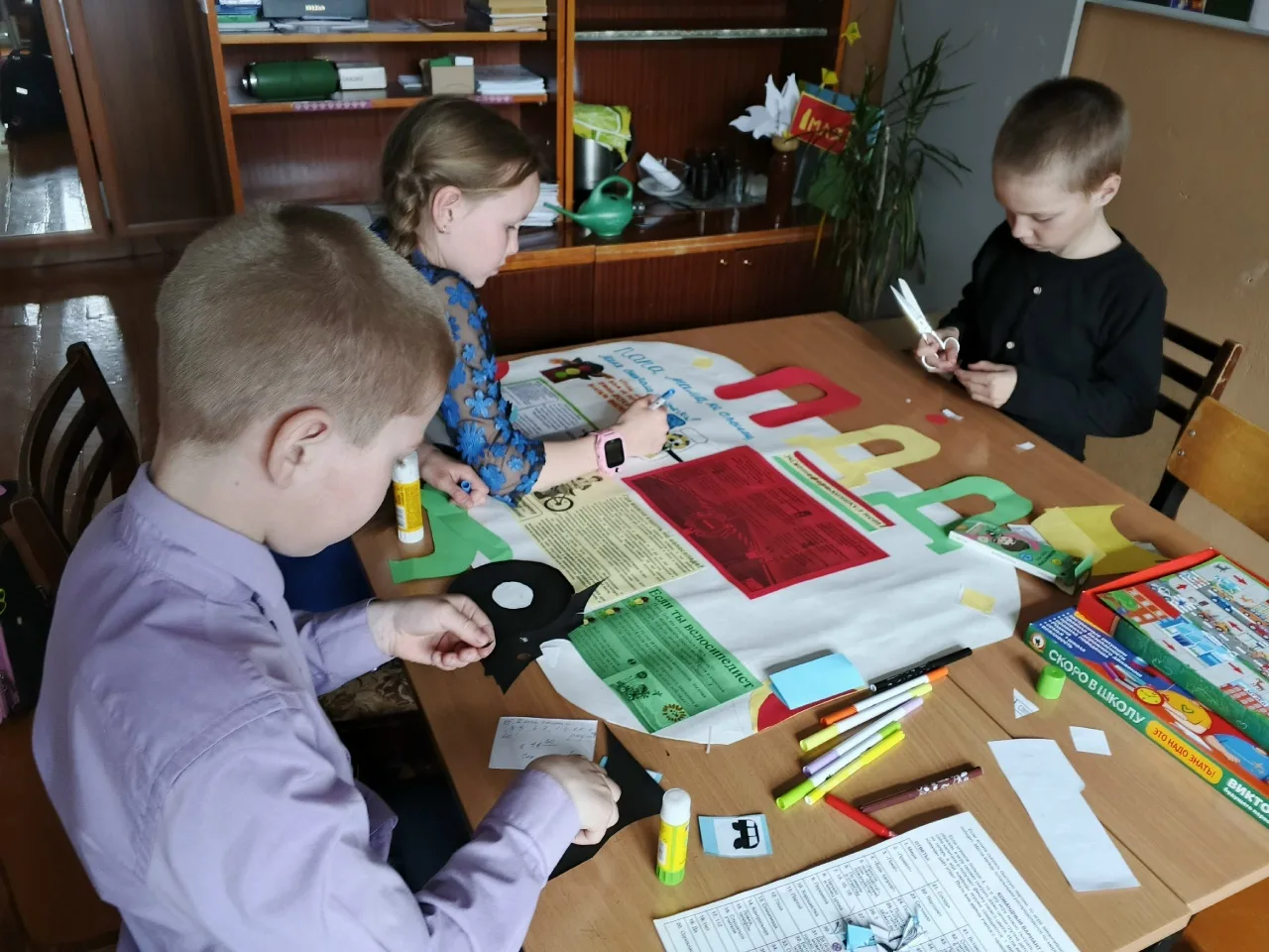 Безопасное лето: В Кушкопальской школе напомнили о правилах дорожного движения.