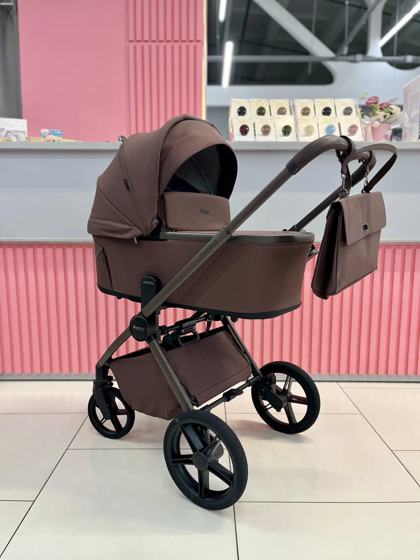 Новая коллекция Peppy Monaco Plus  2в1 2026 в цвете Burgundy и Brownie- теперь со склад...