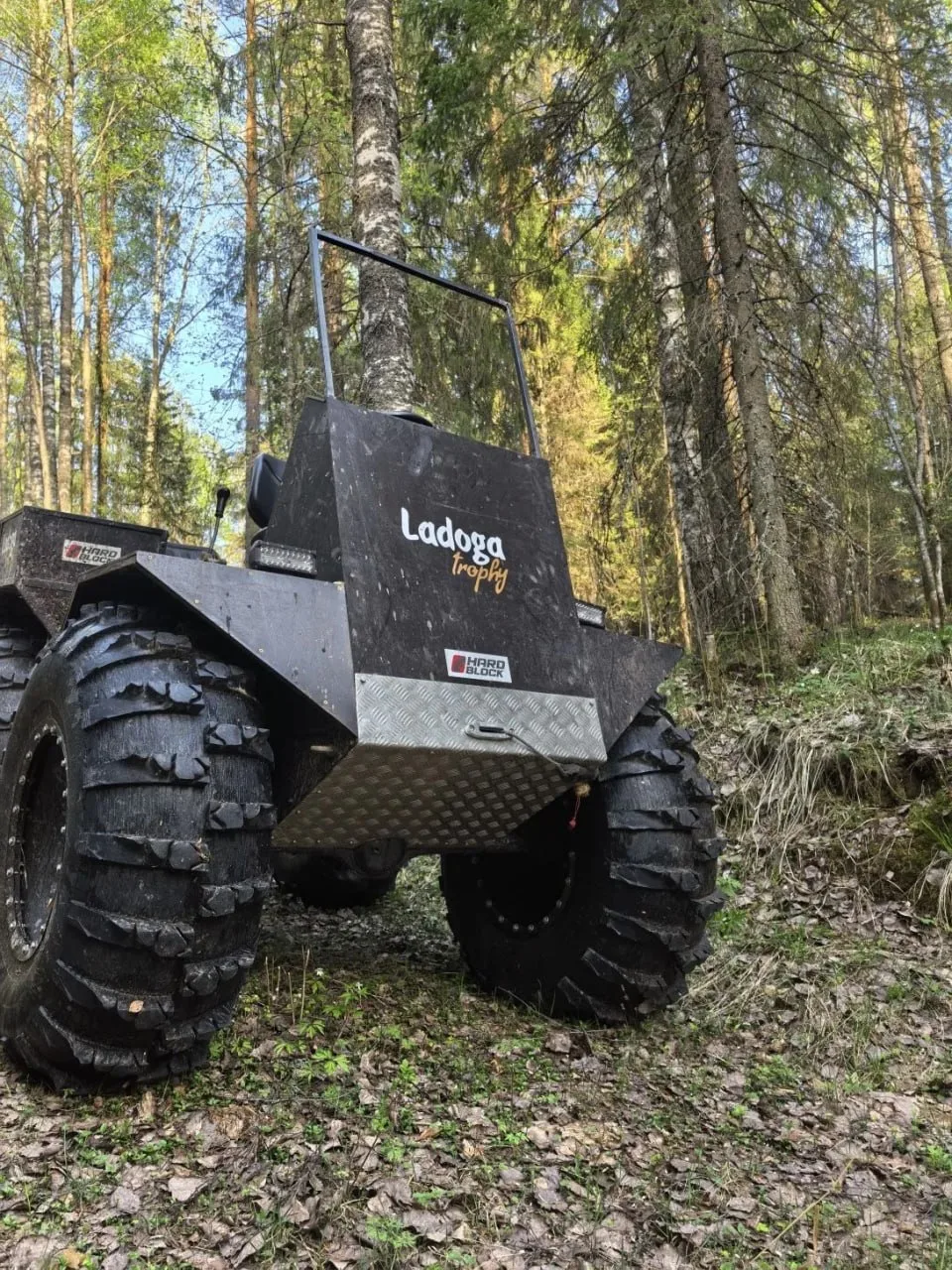 🔥Hardblock в вездеходе, на котором прокладывают трассы для юбилейной 30-й Ladoga Trophy
