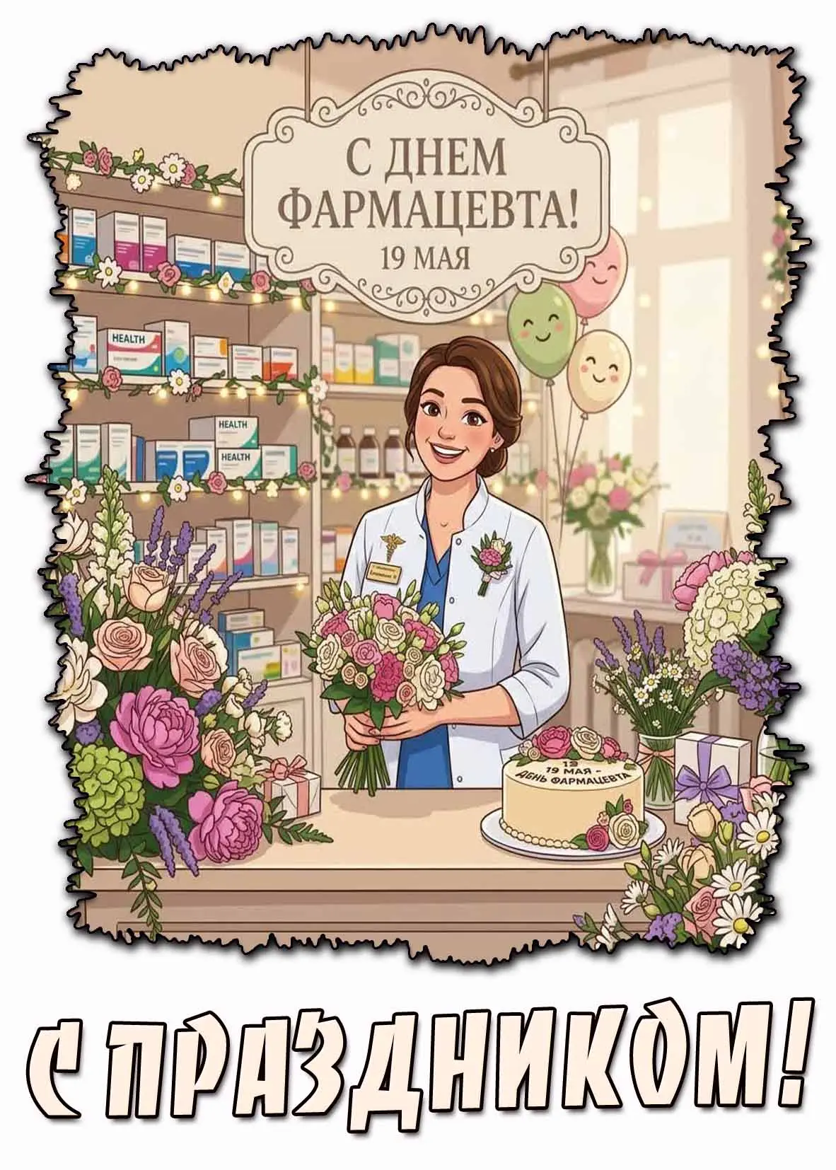 Дорогие коллеги, фармацевты, провизоры!