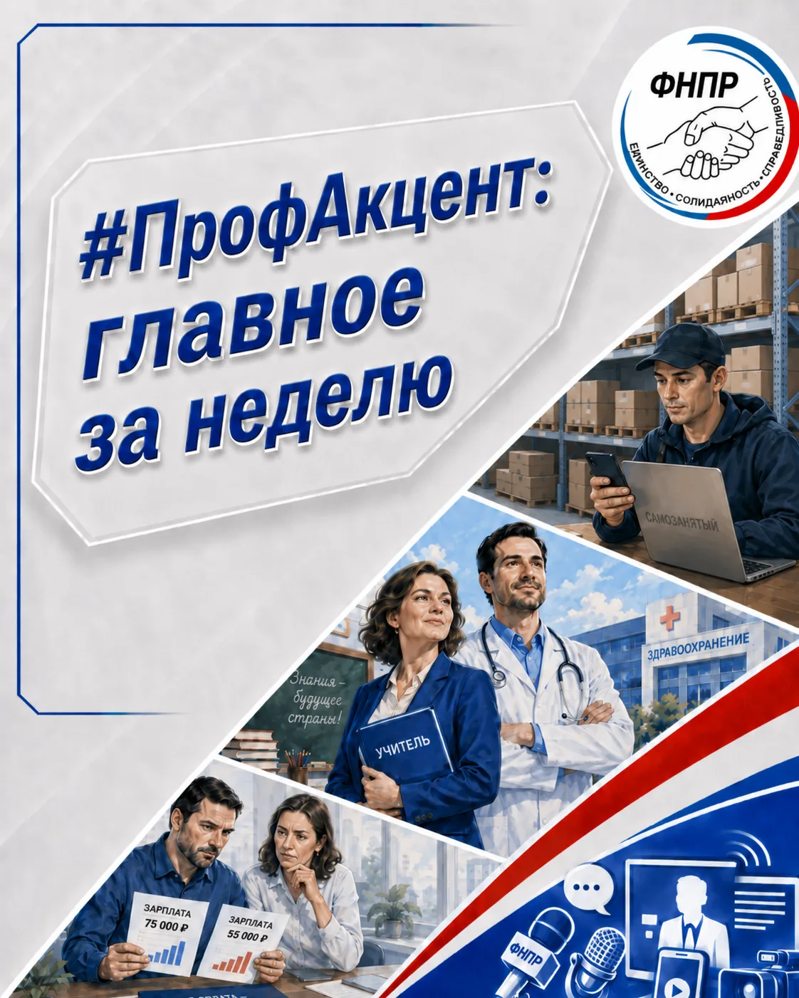 📢 Главное за неделю одной строкой! Настало время рубрики #ПрофАкцент.