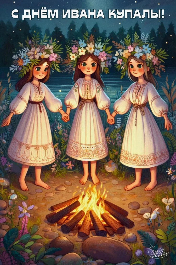 Сегодня мы отмечаем удивительный праздник — День Ивана Купала! Это волшебный день, когда природа рас