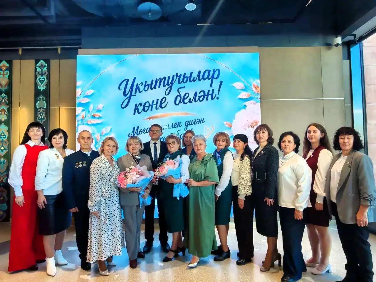 Сегодня наши педагоги принимали поздравления с профессиональным праздником на республик...
