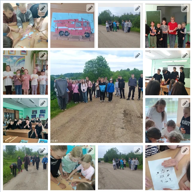 💫🌳Второй день в лагере МБОУ"Деменевская ООШ"