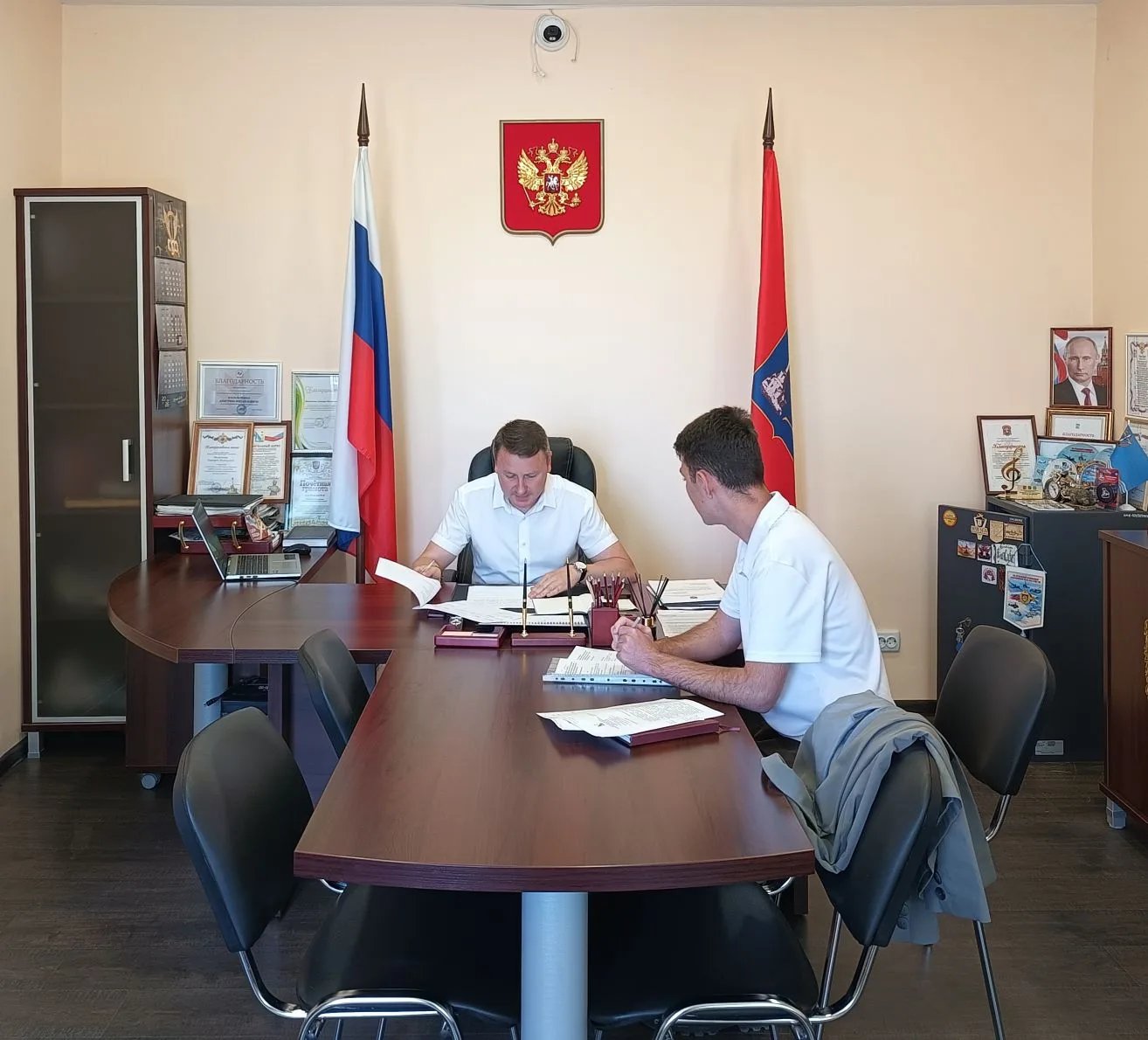 Прием граждан Главой ВМО Качинского МО