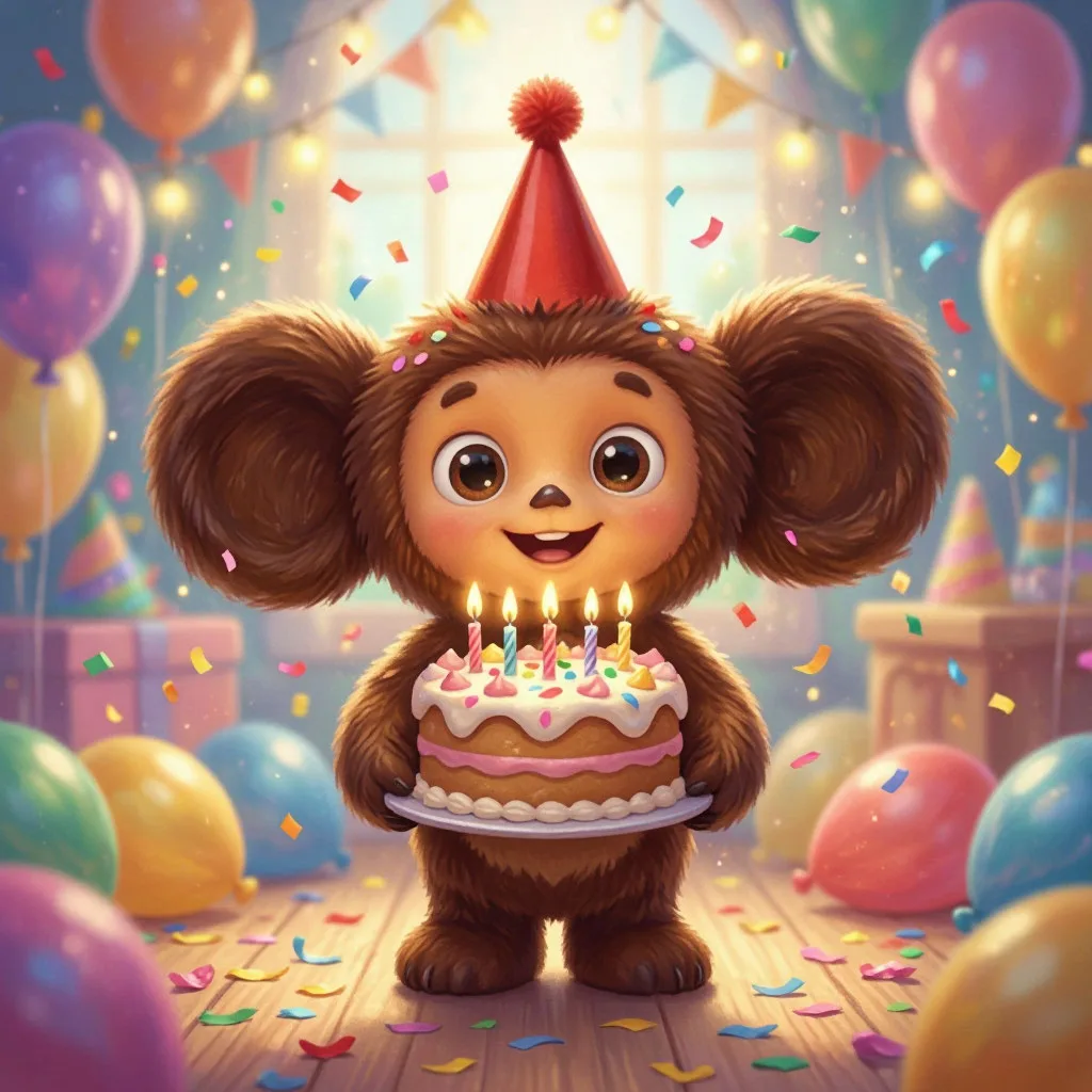 🎉 День рождения Чебурашки! 🎉