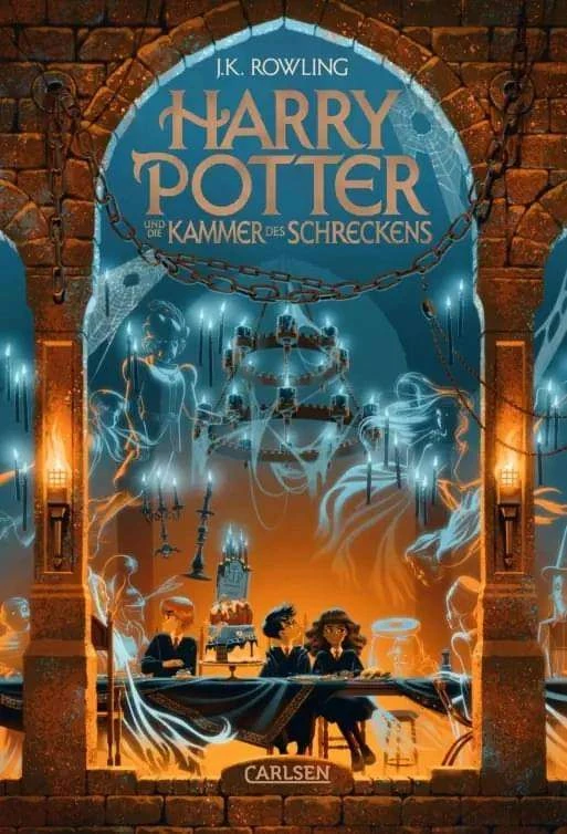 В прошлом году в Германии книги "Гарри Поттер" вышли с новыми обложками