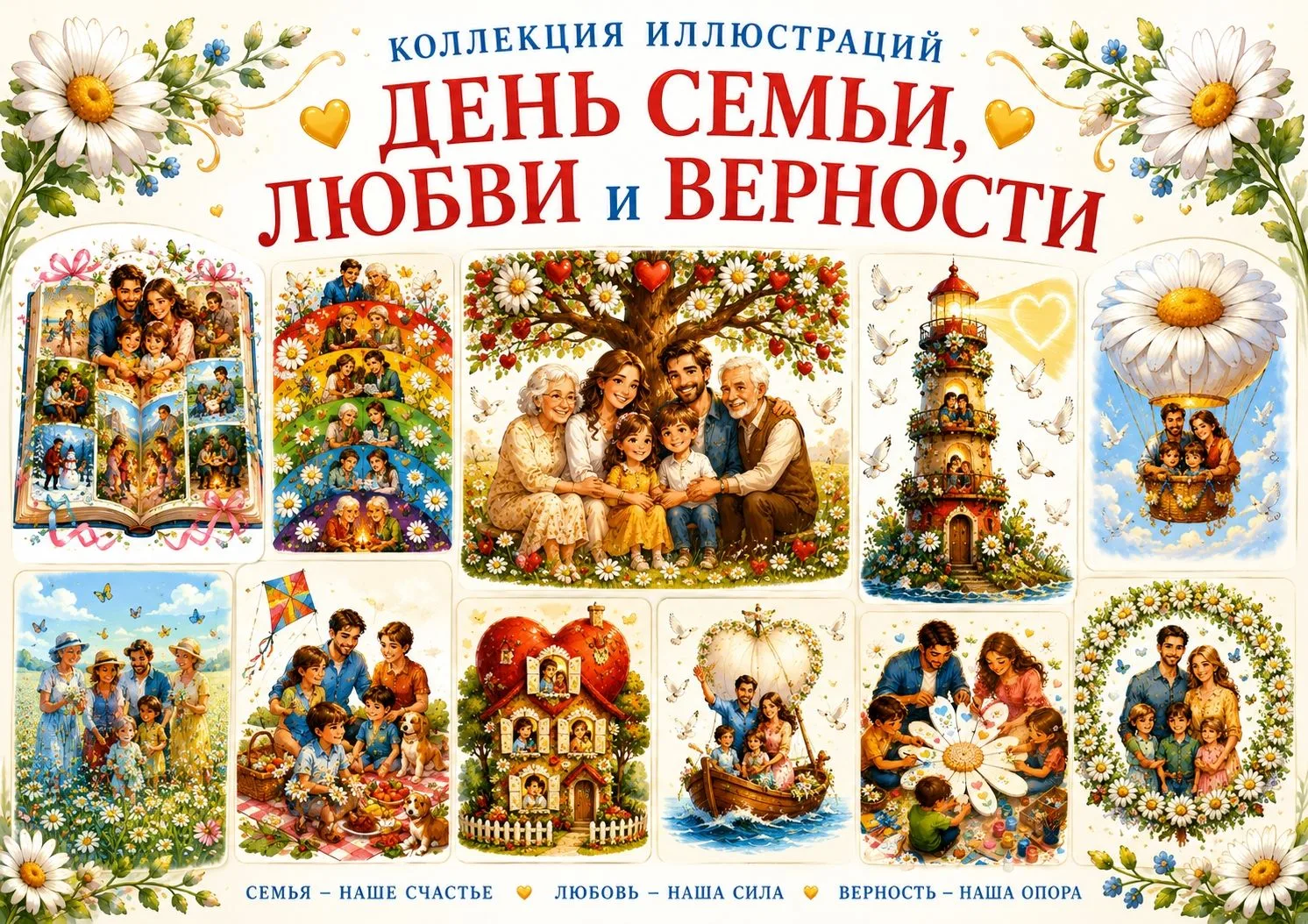 «В преддверии Дня семьи, любви и верности (8 июля) в МБДОУ № 276 прошло по-настоящему душевное событ