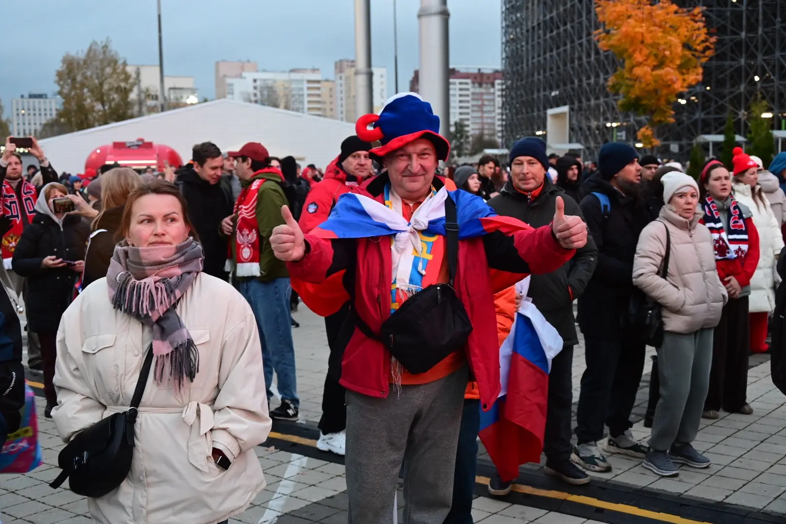 Атмосфера на «Екатеринбург Арене» перед матчем сборных России и Намибии в кадрах нашего...
