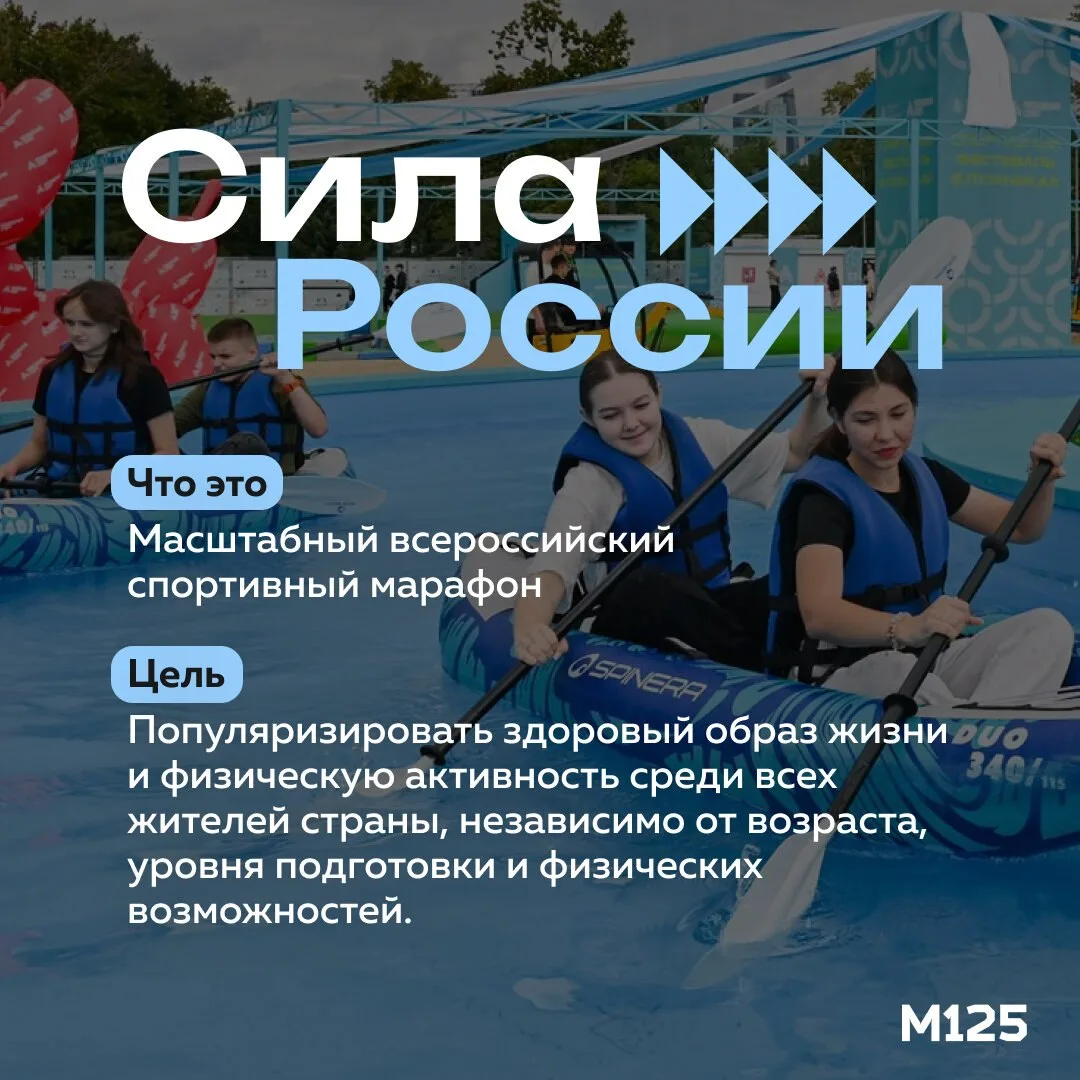 Всероссийский спортивный марафон «Единой России» объединил десятки тысяч бесплатных тре...