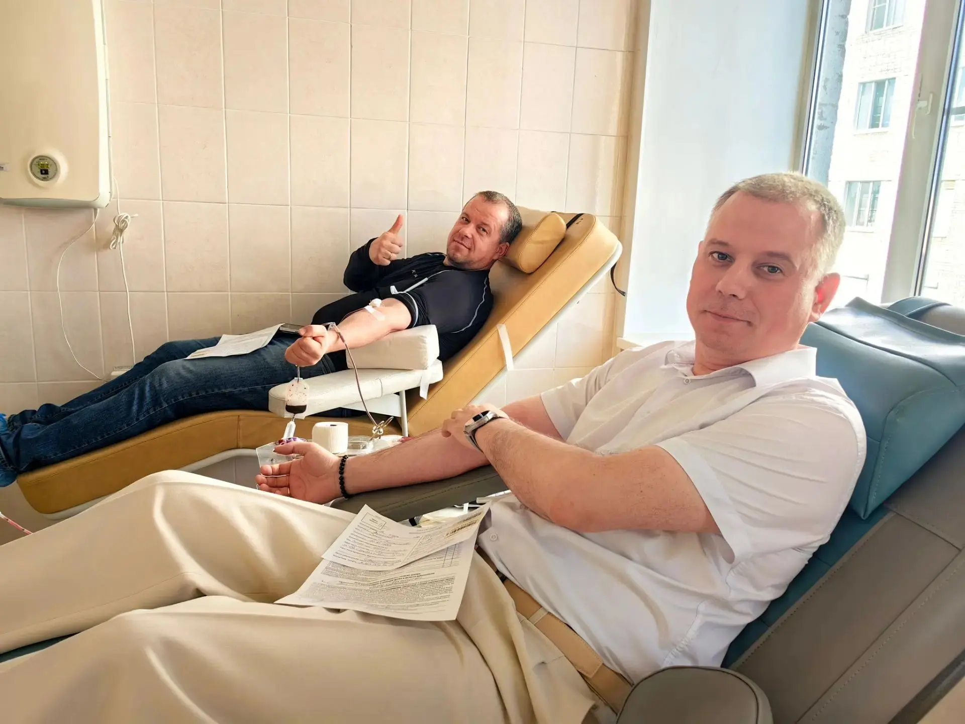 Донация — это уже маленькая традиция!  С коллегами Алапаевского местного отделения Свердловского рег