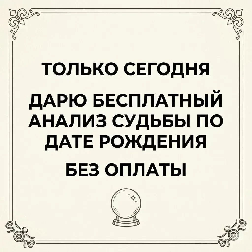 ✨08.09 — ДЕНЬ ОБНУЛЕНИЯ СУДЬБЫ.