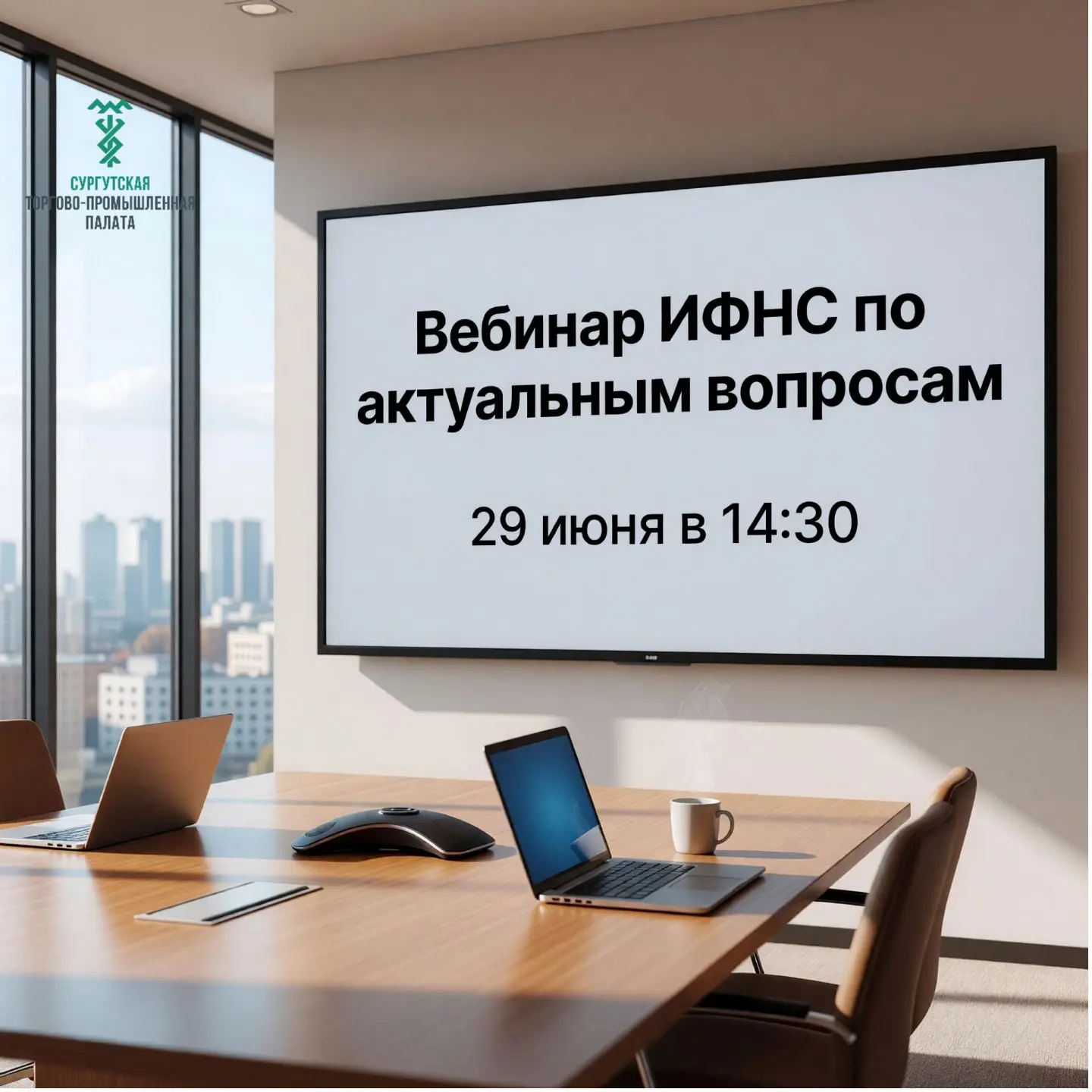 ⚡️ Вниманию предпринимателей! Вебинар ИФНС по актуальным вопросам налогообложения
