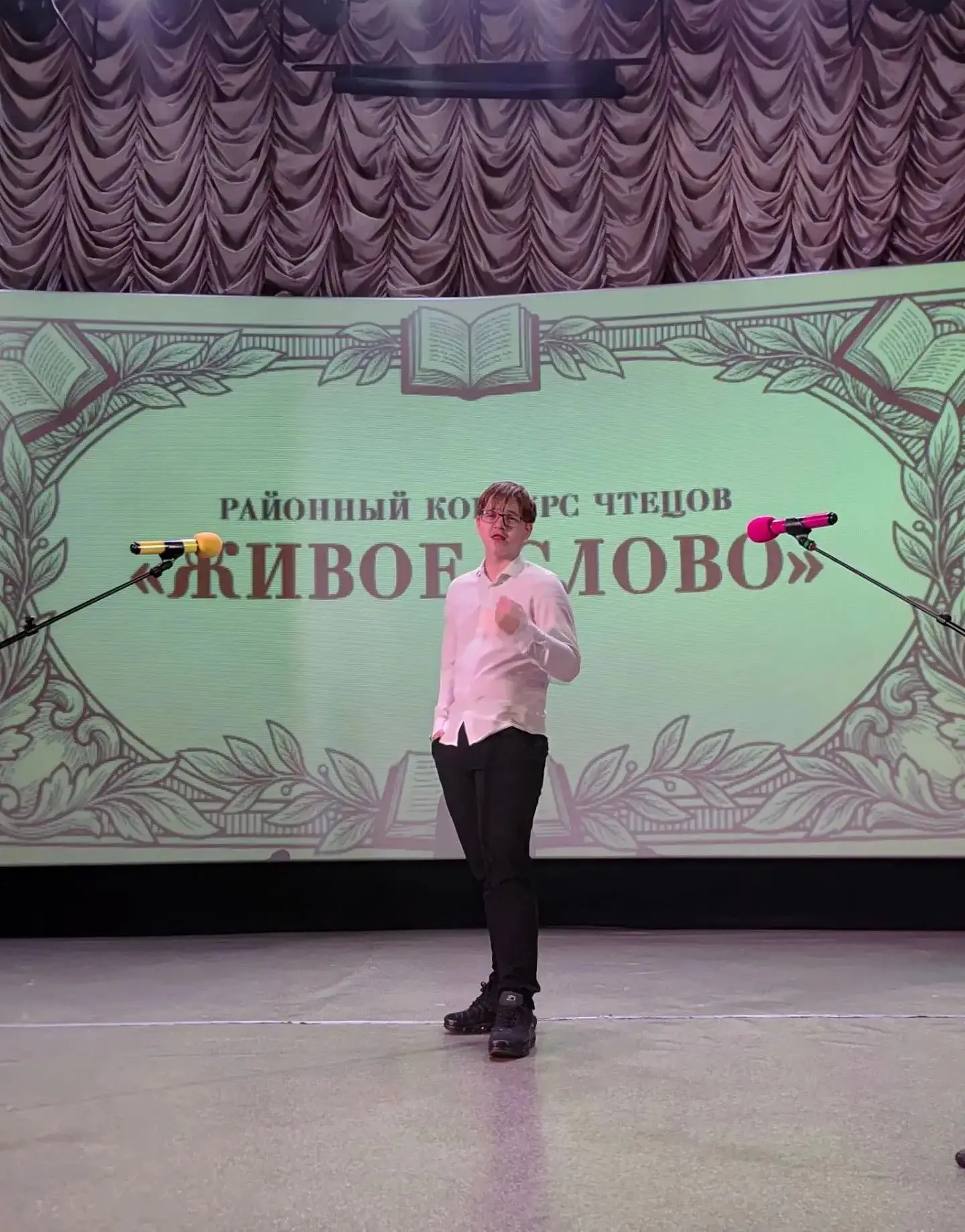 🏆 Наши звёздочки из МБОУ "СОШ" с. Быков— на районном конкурсе «Живое слово»!
