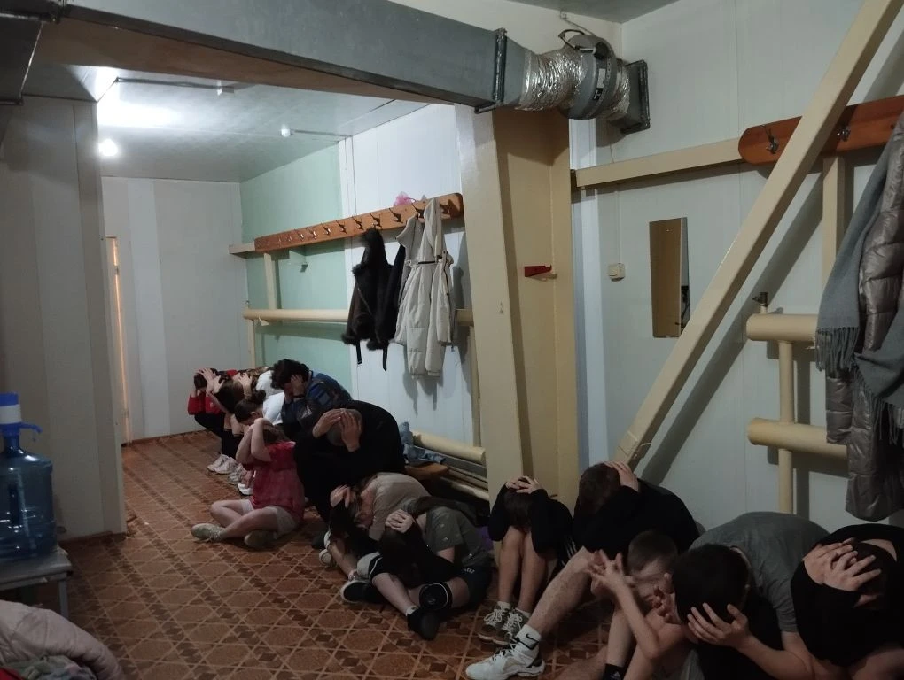 В МБОУДО  ДЮСШ прошла тренировочная эвакуация по отработке ракетной опасности и угрозы ...