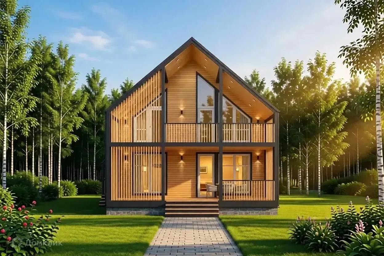 Проект 2-этажного дома 🏠