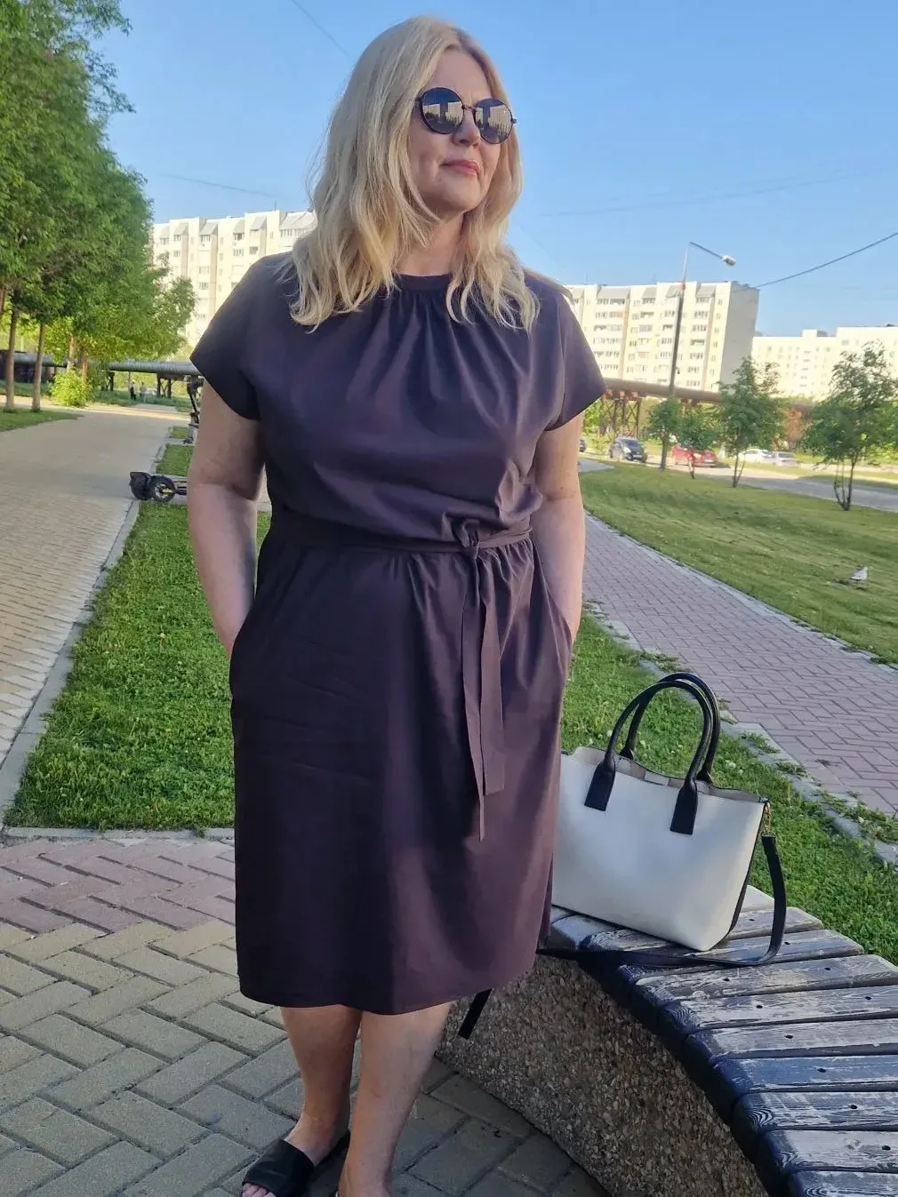 Платье цвет шоколад 🍫