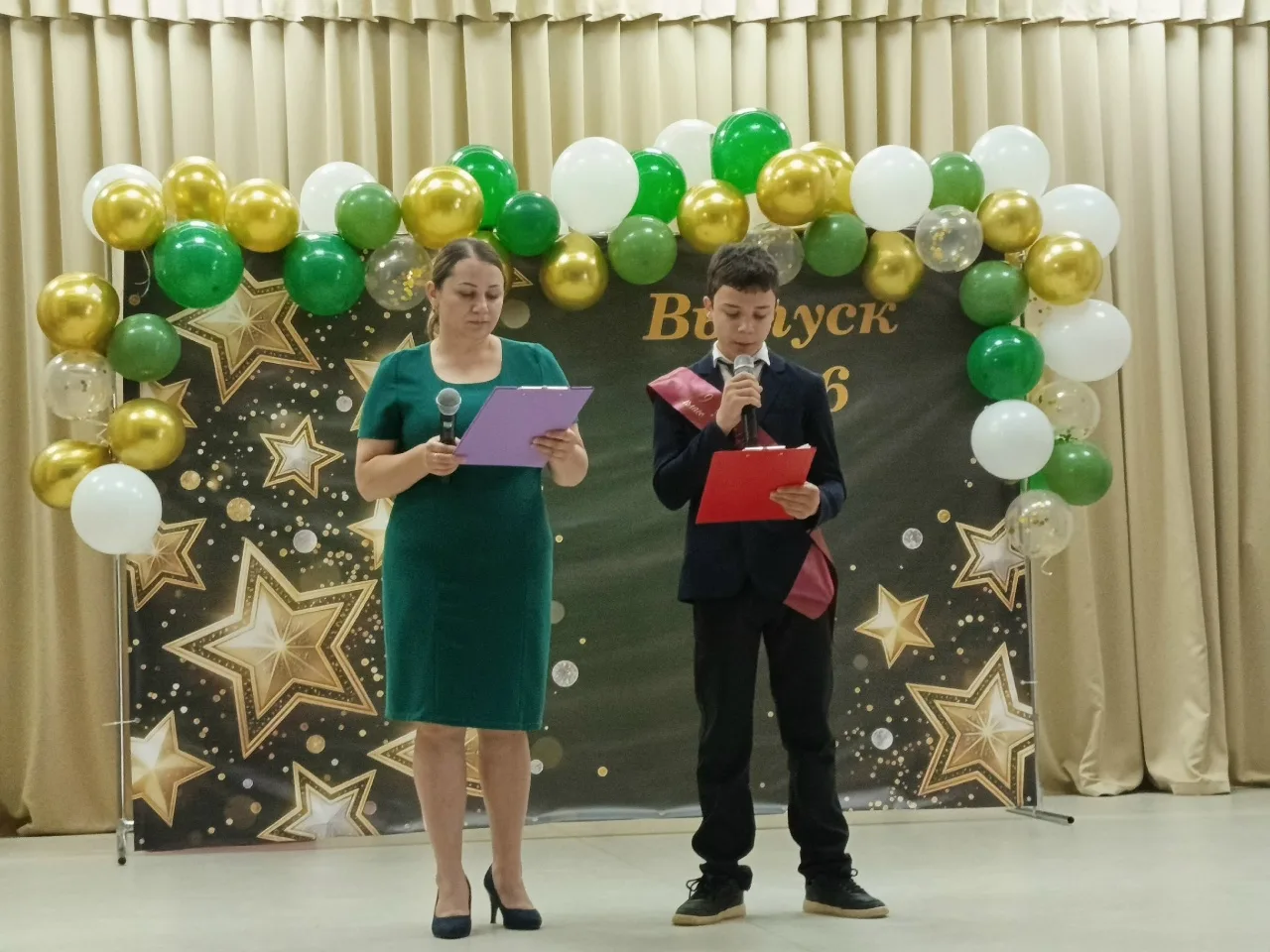 Торжественная церемония вручения аттестатов выпускникам 9‑го класса 🎓 #МКОУСОШ7 🎓
✨26 июня 2026 го