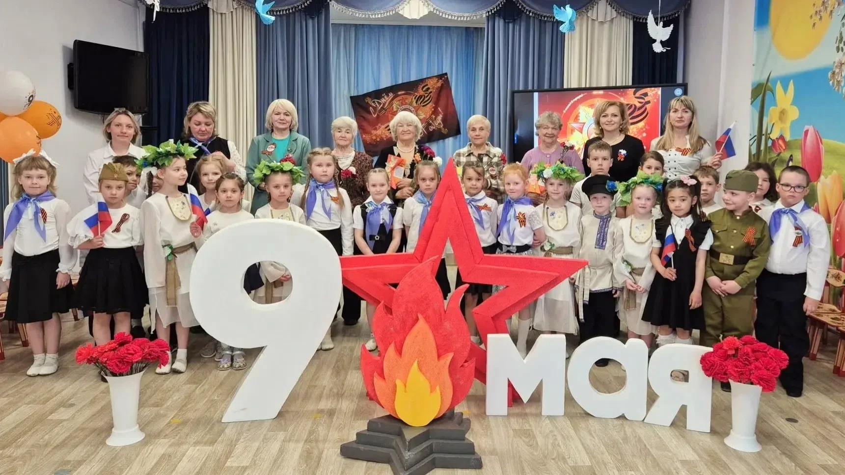 🇷🇺 День Победы в детском саду «Солнышко»