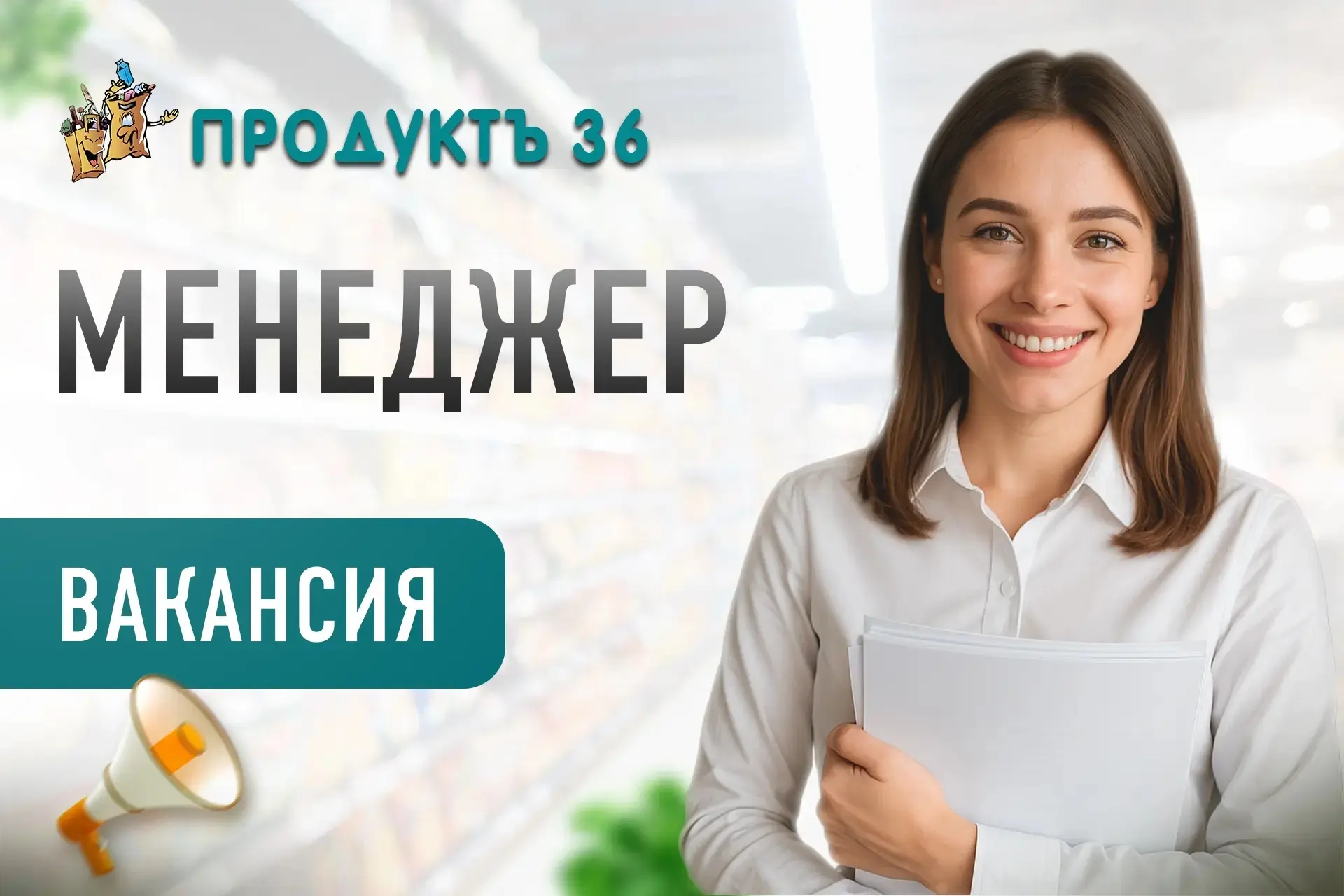 Вакансия: Бухгалтер-менеджер
в магазин №36

Мы ищем ответственного и внимательного специалиста, кото