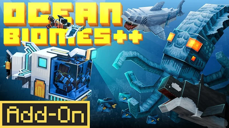 Аддон Ocean Biomes ++