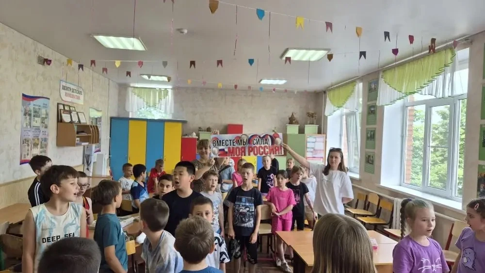 В пришкольном лагере «Детское время» состоялась увлекательная интеллектуально‑познавательная игра «Г
