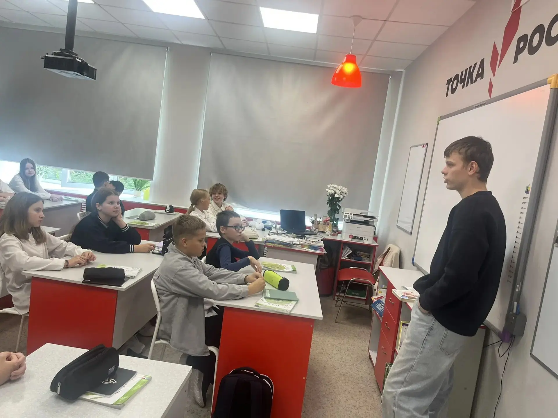 Очень здорово, когда в школу приходят гости, но еще приятнее, когда гости - это наши вы...