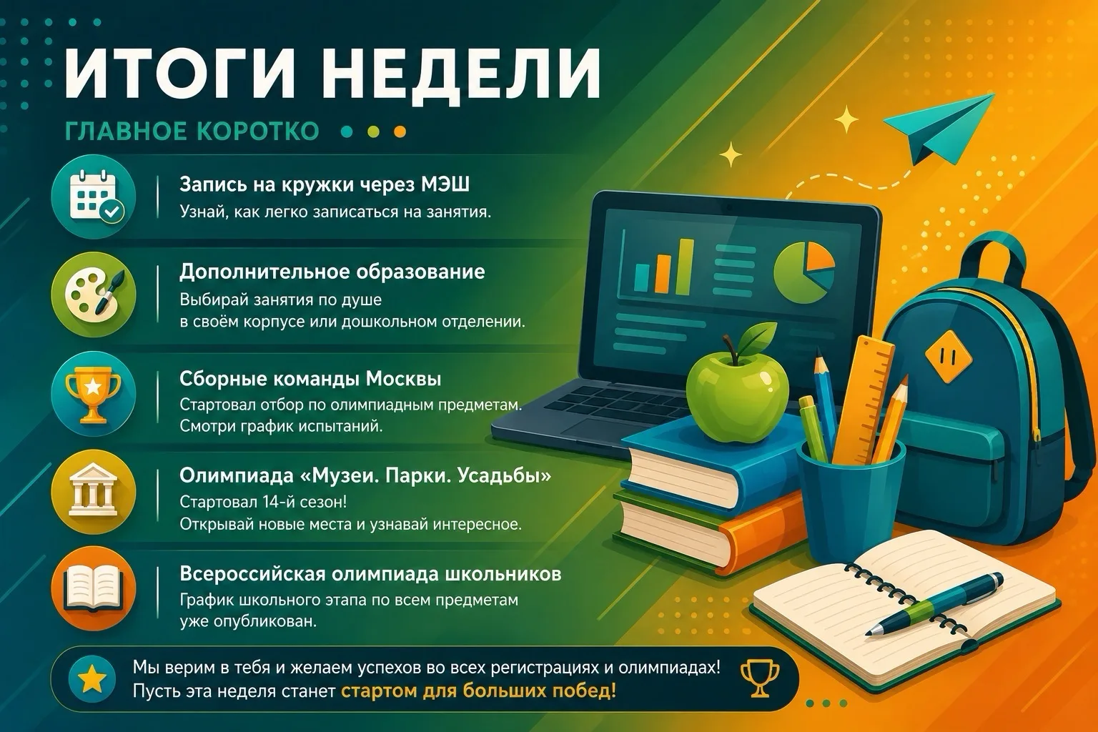 🎉 Подводим итоги недели — дайджест самых важных новостей! 🎉