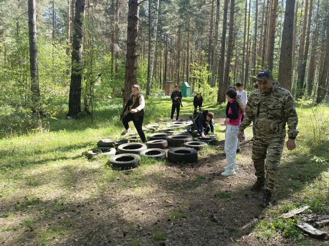 🇷🇺15 мая на базе ВПК "Барс" состоялась военно-патриотическая игра "Победа".