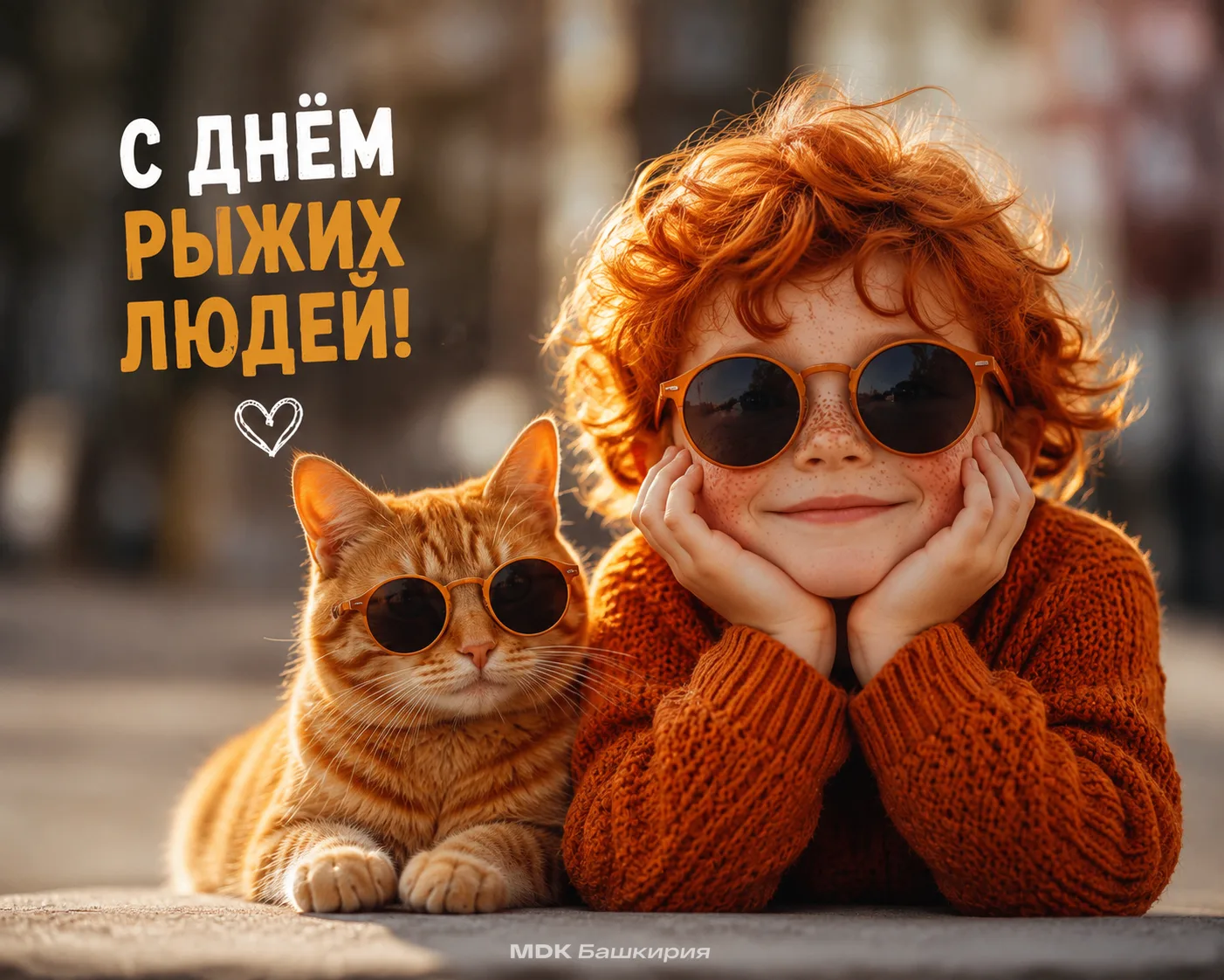 Сегодня День рыжих людей 🧡