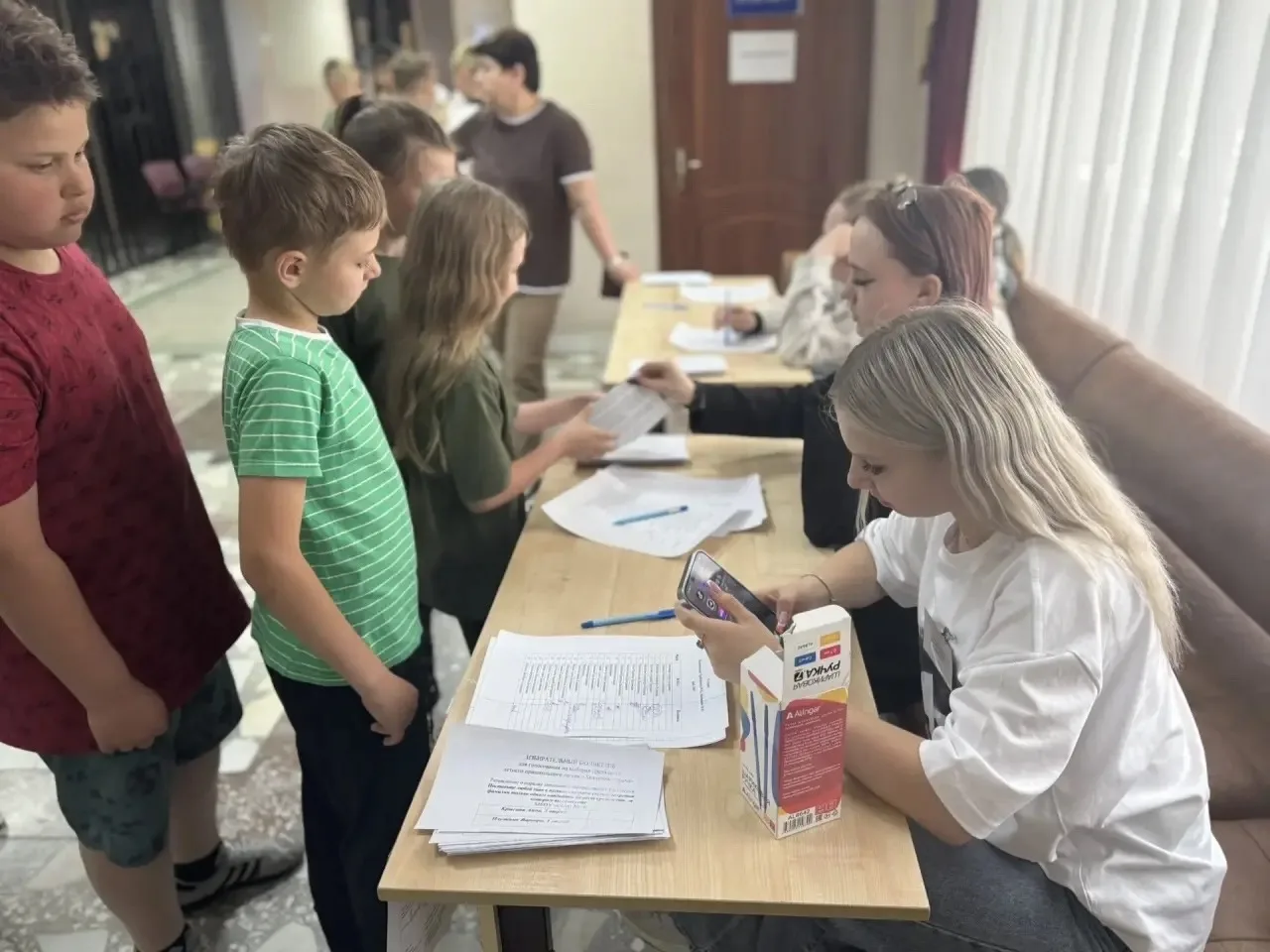 🗳️3 июня 2026 года в летнем пришкольном лагере «Академия отдыха» МБОУ «СОШ №34» состоя...