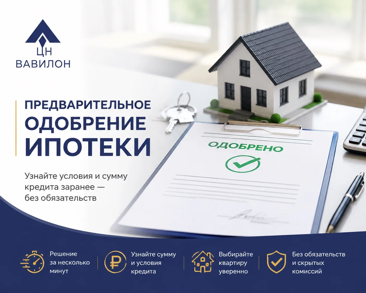 🏠 Предварительное одобрение ипотеки: что это и зачем оно нужно?