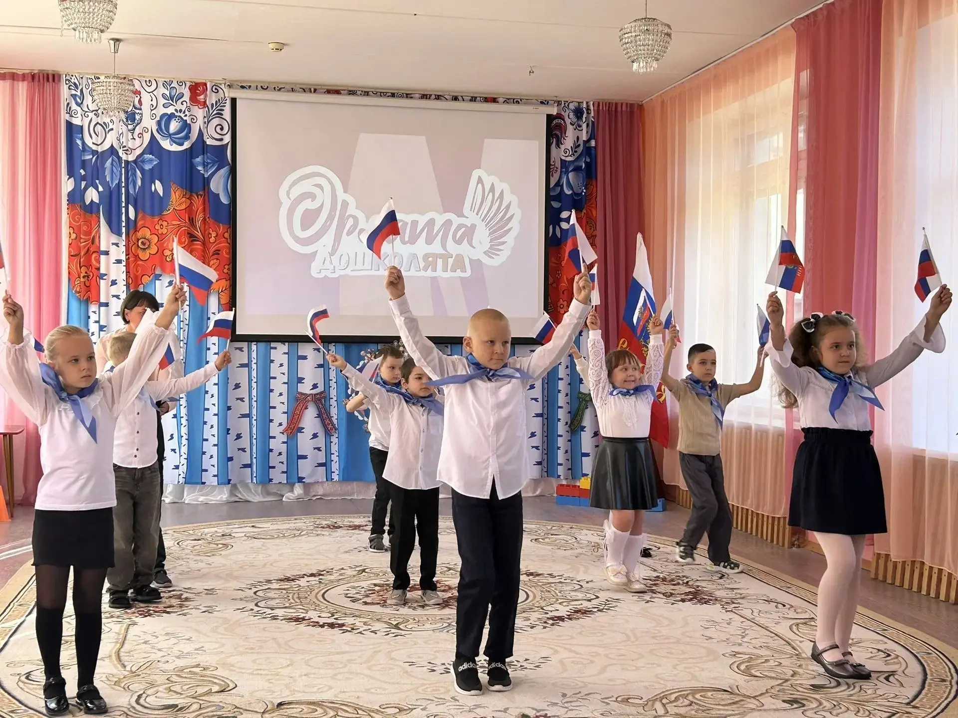 Торжественное посвящение в «Орлята-дошколята»!