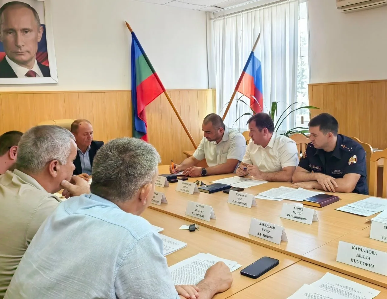 24 августа 2026 года в зале заседаний администрации Адыге-Хабльского муниципального рай...
