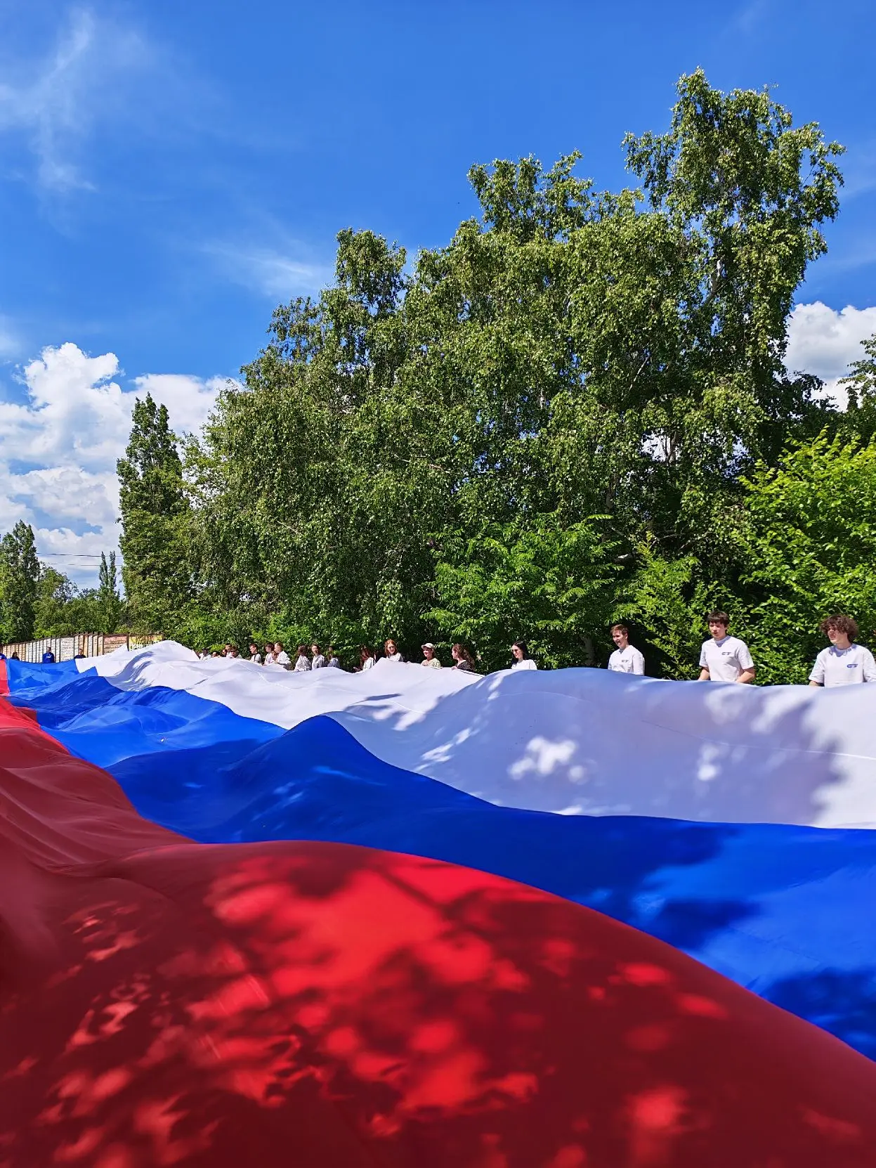 В Саратовской области прошли мероприятия, посвященные празднованию Дня России.
