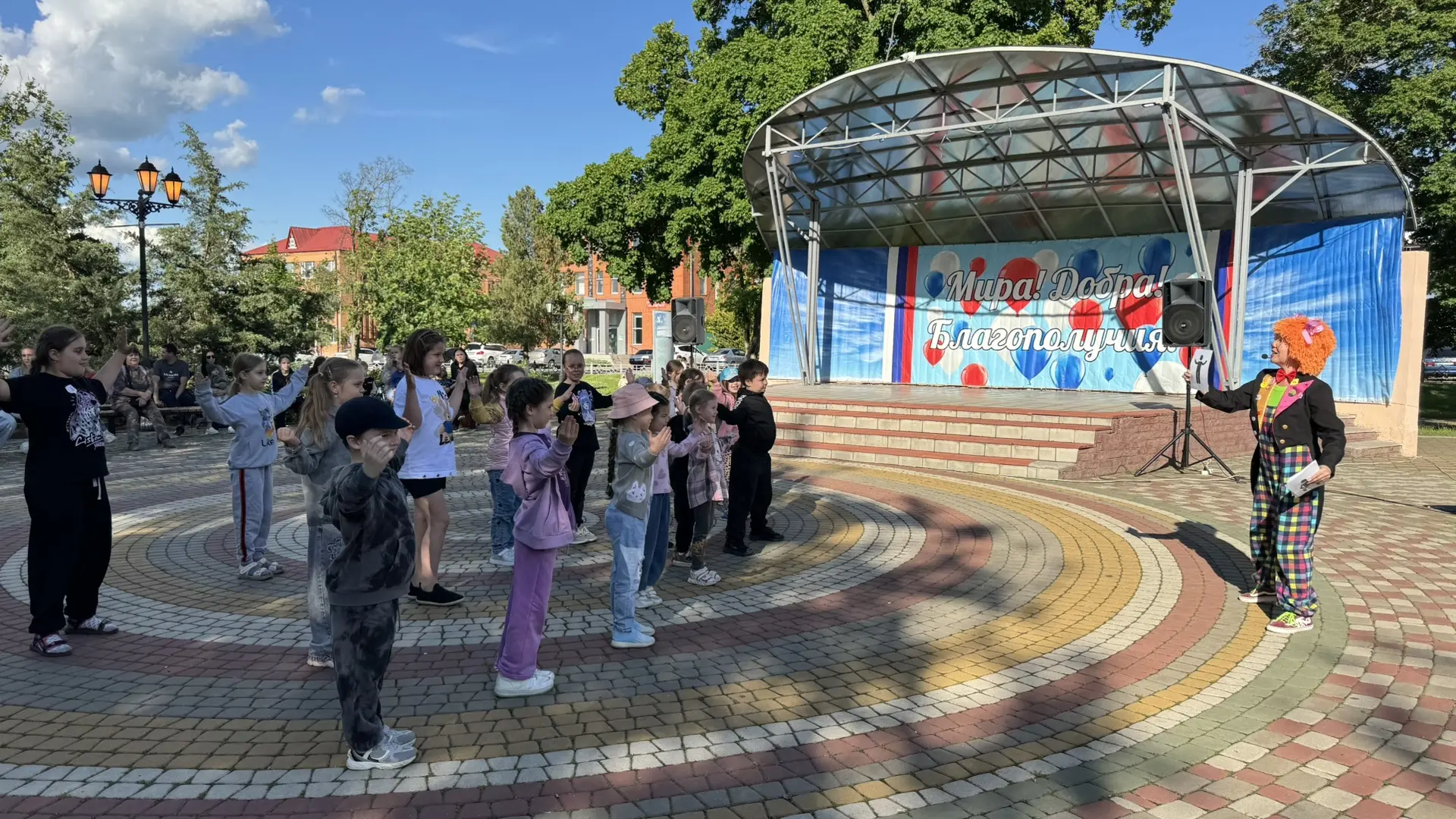 Программа «Весёлый бум» в парке прошла на ура! ☀️