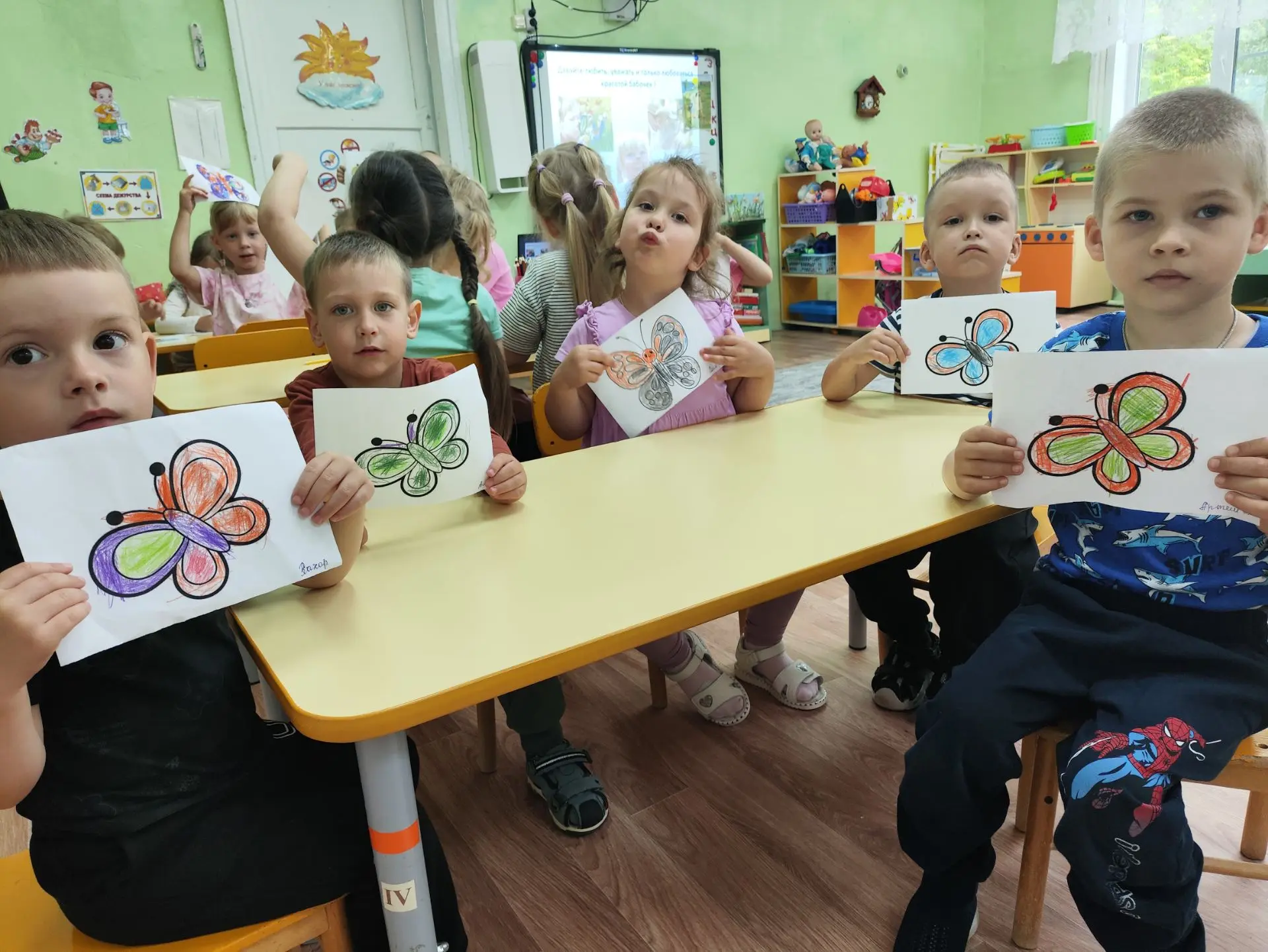 🦋🦋"День бабочек" 🦋🦋🦋
🌺 В группе #Почемучек прошёл тематический День бабочек!  Оказывается, даж