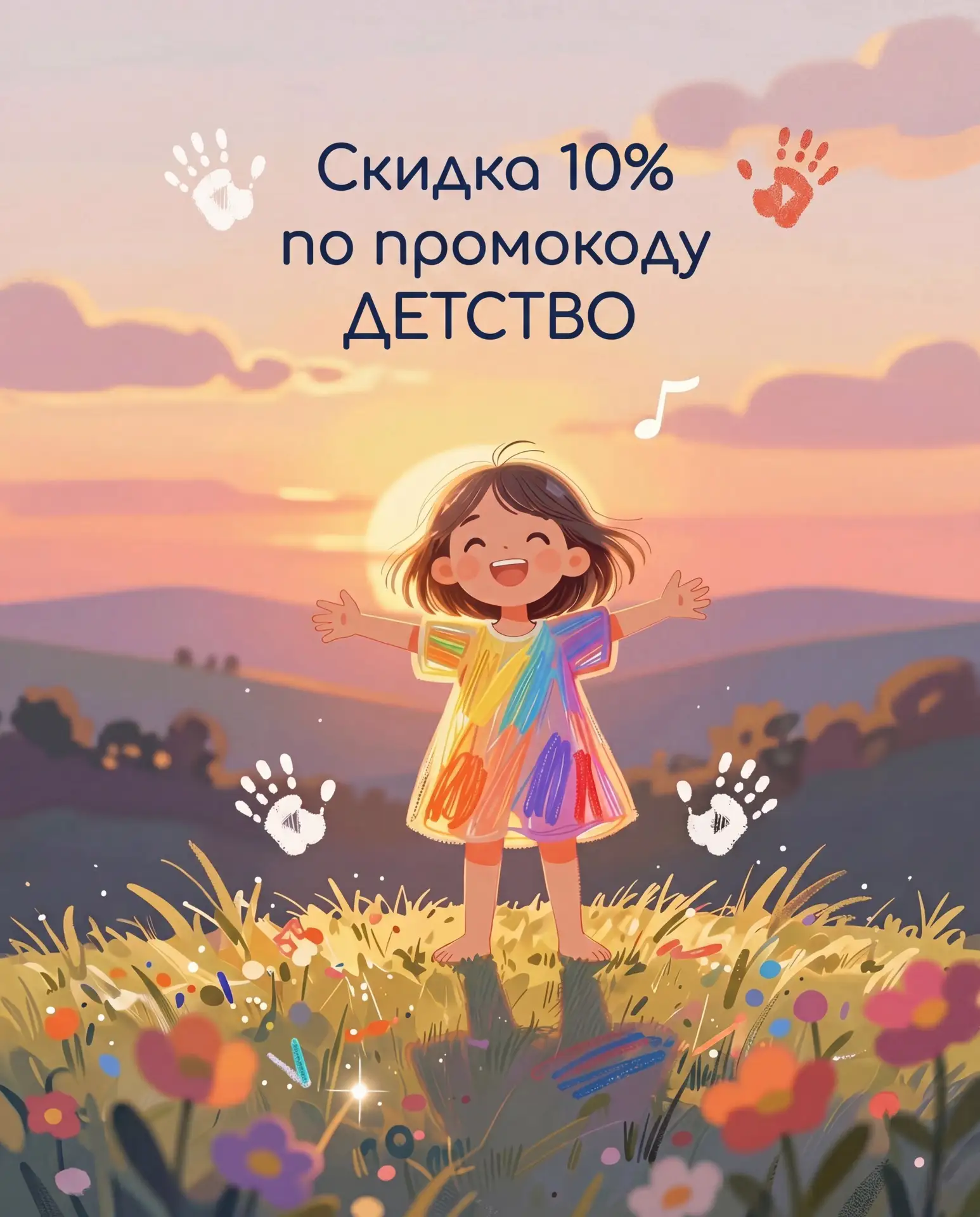 Дарим скидку ко Дню защиты детей 👧🏼