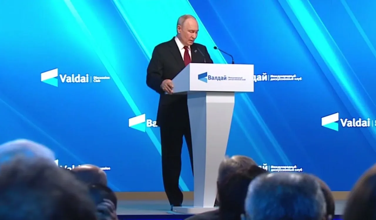Владимир Путин на сессии клуба Валдай заявил, что Россия не начинала боевые действия, а...