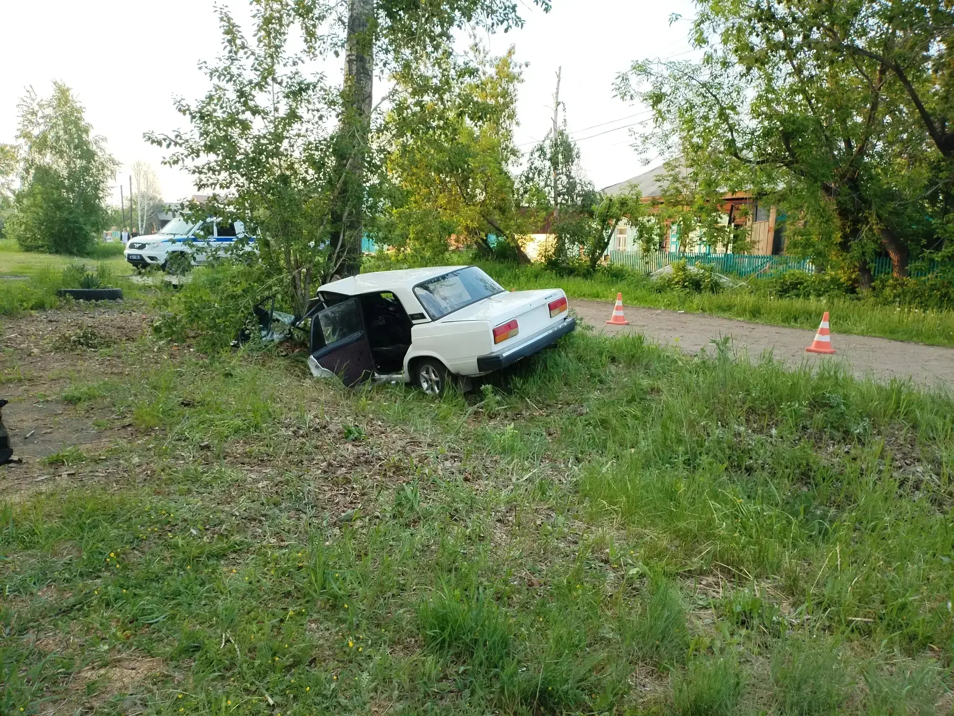 В Зиме сотрудники Госавтоинспекции разбираются в обстоятельствах ДТП, в котором  постра...