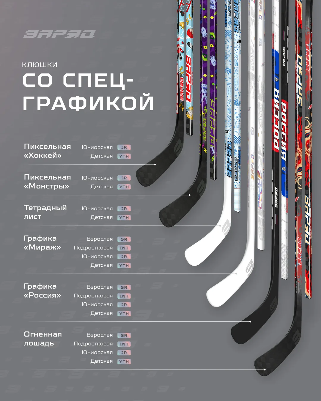 Сделано под себя: гид по кастомизации хоккейных клюшек⚡️