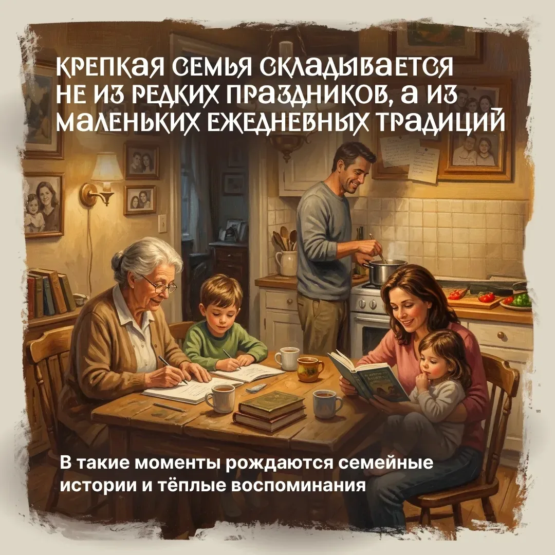Когда говорят о крепкой семье, часто вспоминают любовь, поддержку и взаимопонимание. 

Но у этих глу
