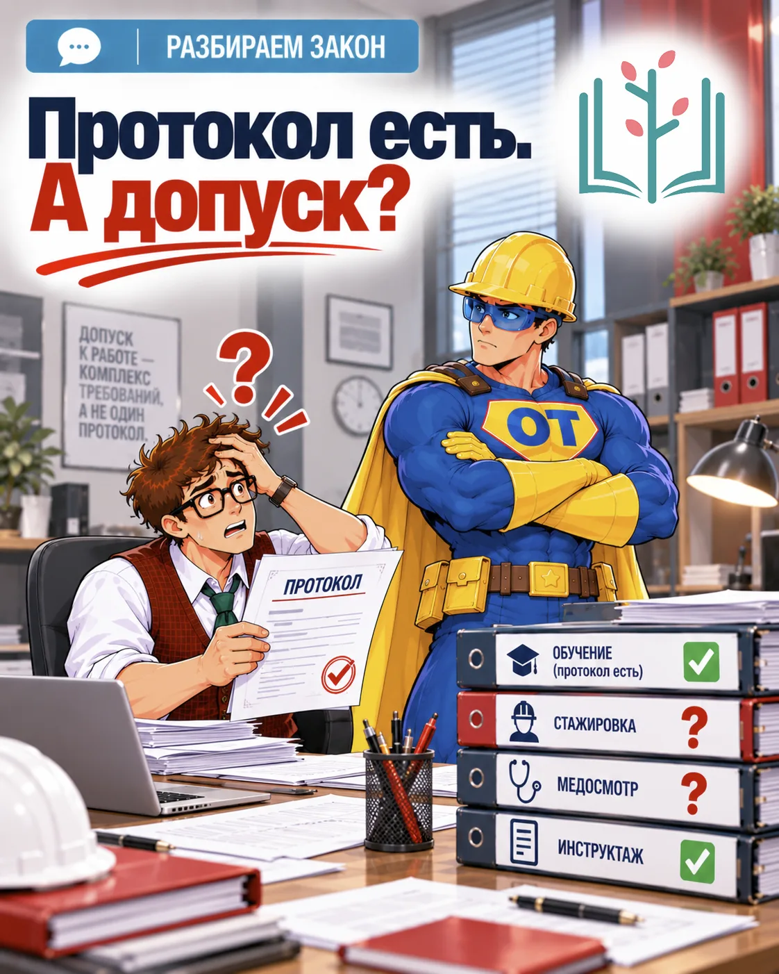 ПРОТОКОЛ ЕСТЬ. А ДОПУСК?